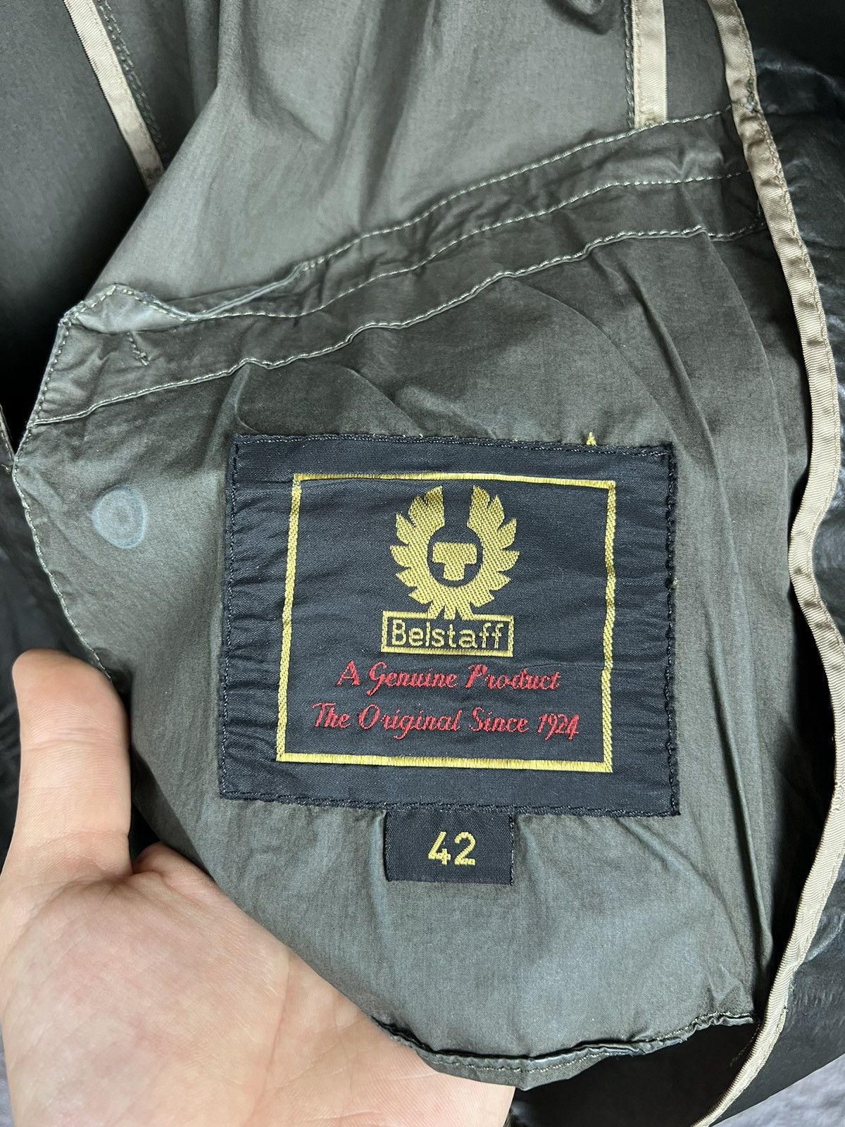 Belstaff Belstaff Black Prince Waxed Coat belted archive vintage Size M / US 6-8 / IT 42-44 - 12 Thumbnail