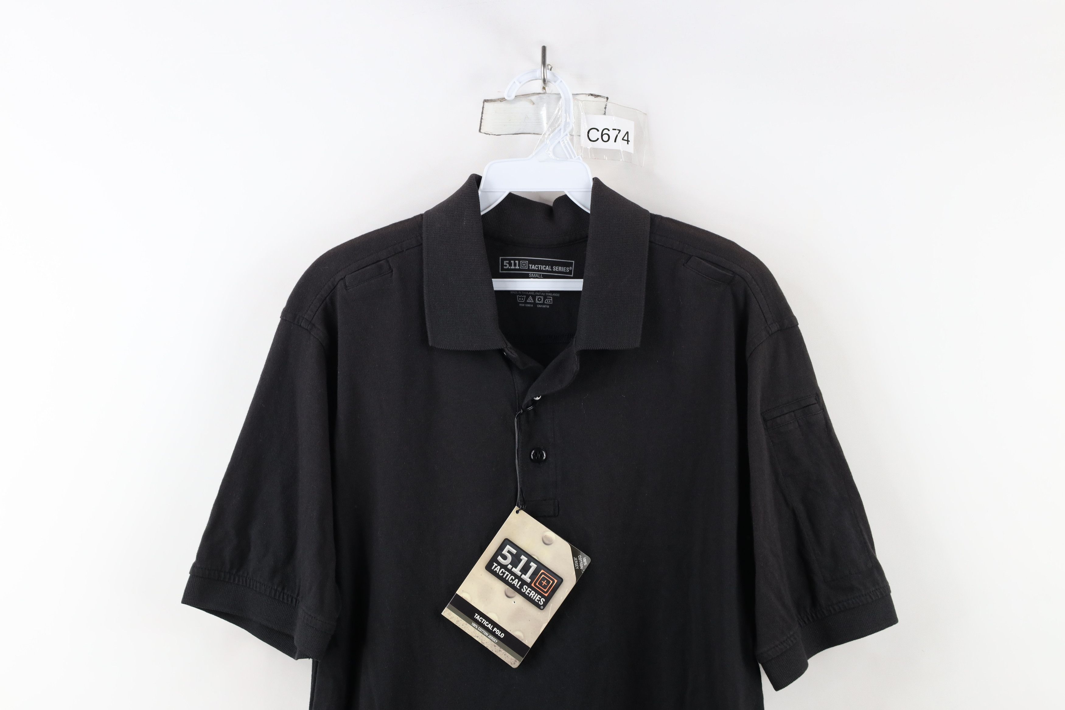 Vintage New 5.11 Tactical Series Short Sleeve Uniform Polo Black Size US S / EU 44-46 / 1 - 2 Thumbnail