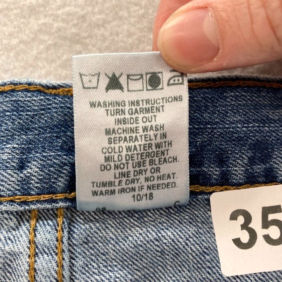 Vintage Cinch White Label Jeans Mens 40x32 Relaxed Straight Blue Denim Western Cowboy Shirt Size US 40 / EU 56 - 7 Thumbnail