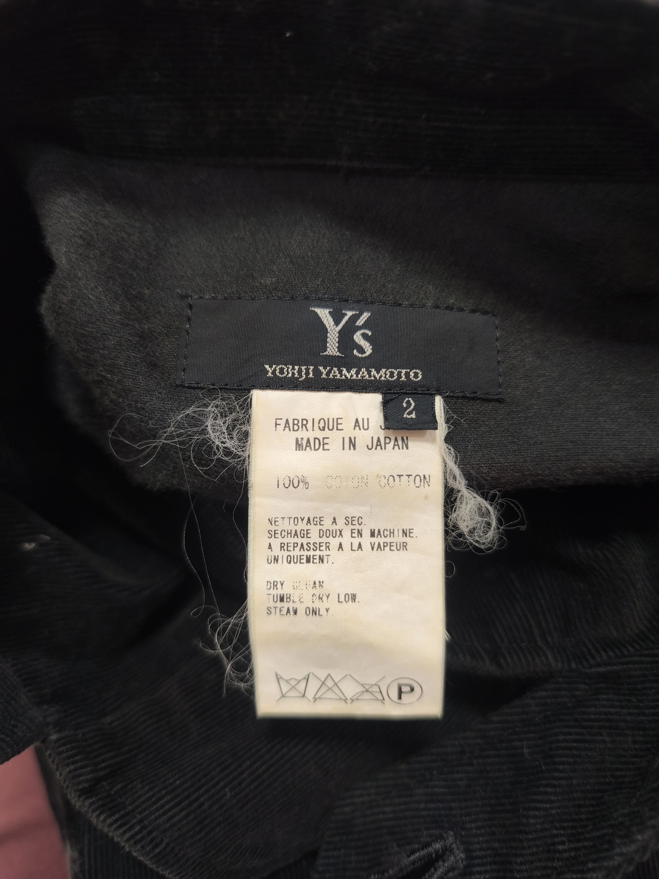 Y's Archive Y's - Yohji Yamamoto Corduroy Biker Jacket Size US M / EU 48-50 / 2 - 9 Thumbnail