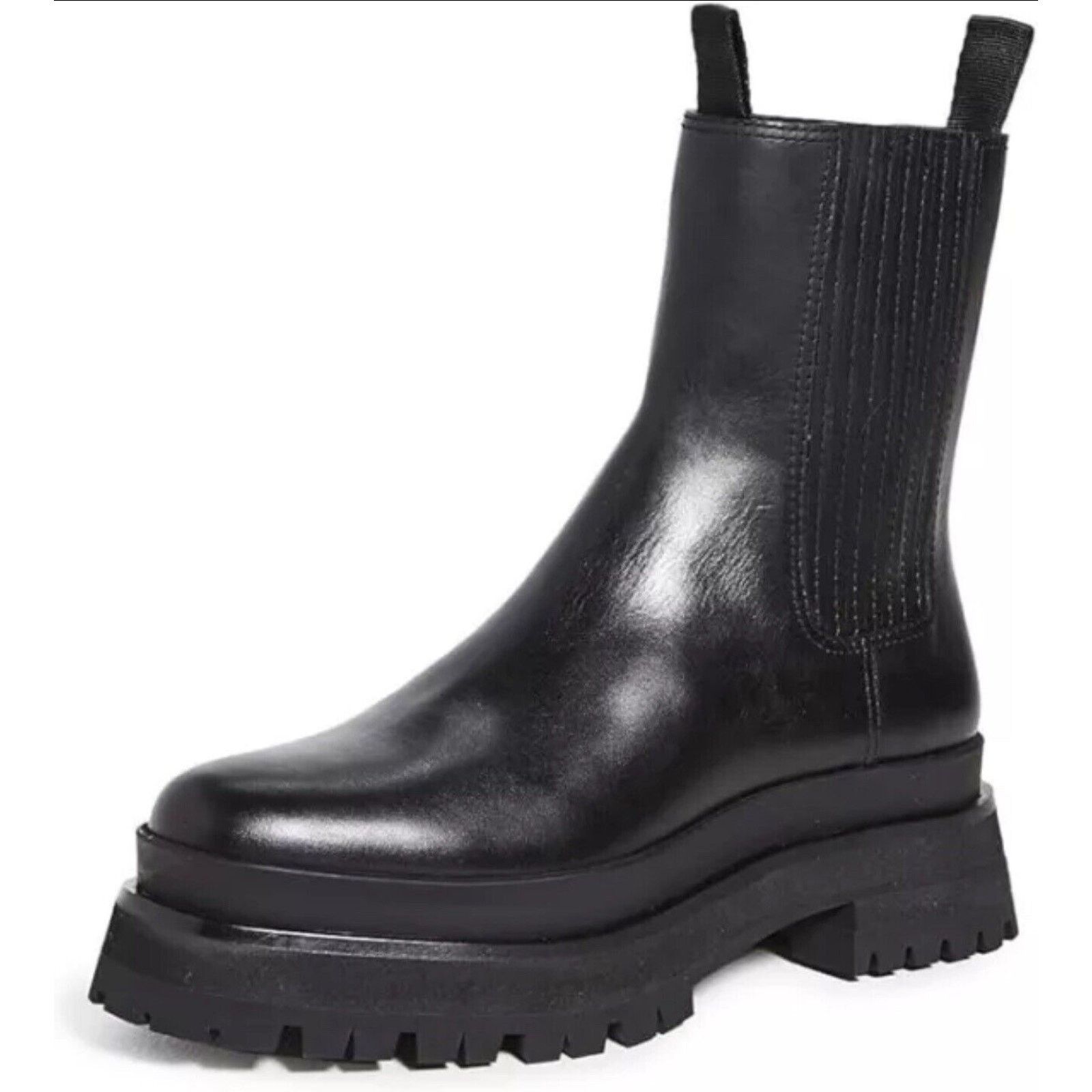 Loeffler Randall Loeffler Randall Women's Toni Lug Sole Platform Boots, 39.5 Size US 9 / IT 39 - 2 Thumbnail