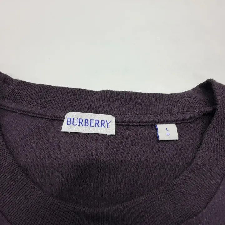 Burberry Burberry Burberry Color Blocked Round Neck Short Sleeve Te Size US L / EU 52-54 / 3 - 5 Thumbnail