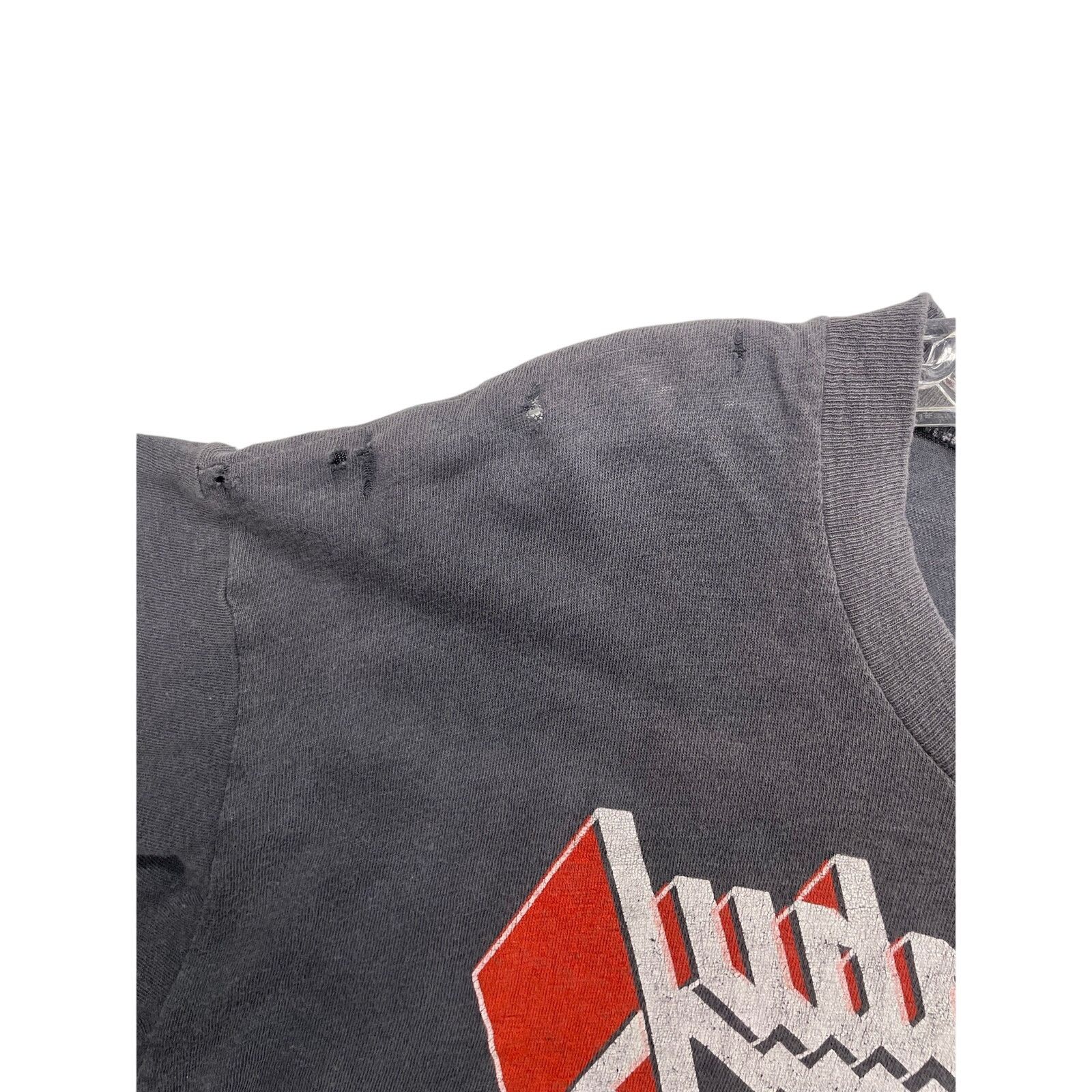 Judas Priest Judas Priest Defenders Of The Faith Tour 80s Vintage Shirt M Size US M / EU 48-50 / 2 - 11 Thumbnail