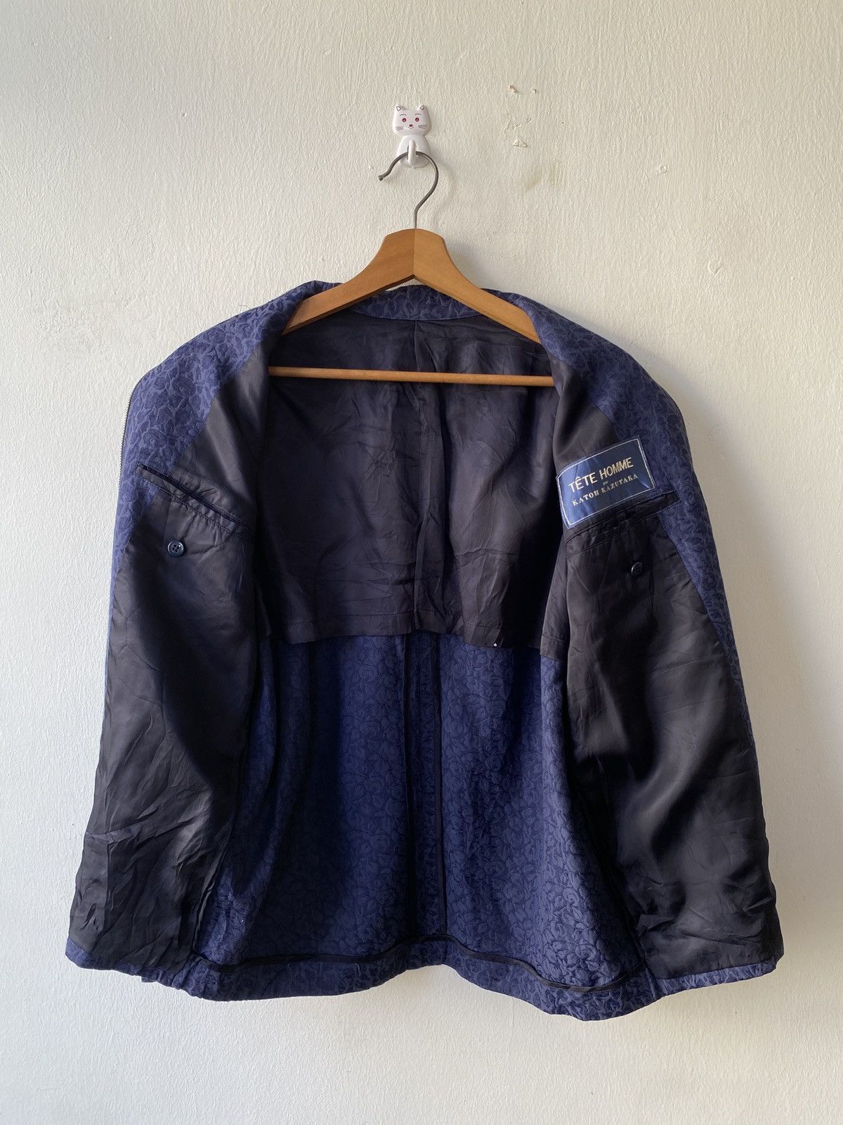 Issey Miyake Vintage Tete Homme Katoh Kazutaka Chinese Traditional Shirt Size US M / EU 48-50 / 2 - 9 Thumbnail
