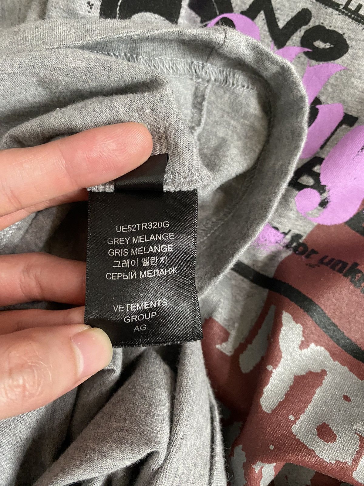 Vetements Vetements Maybe Mental Graphic Tee Size US XS / EU 42 / 0 - 11 Thumbnail