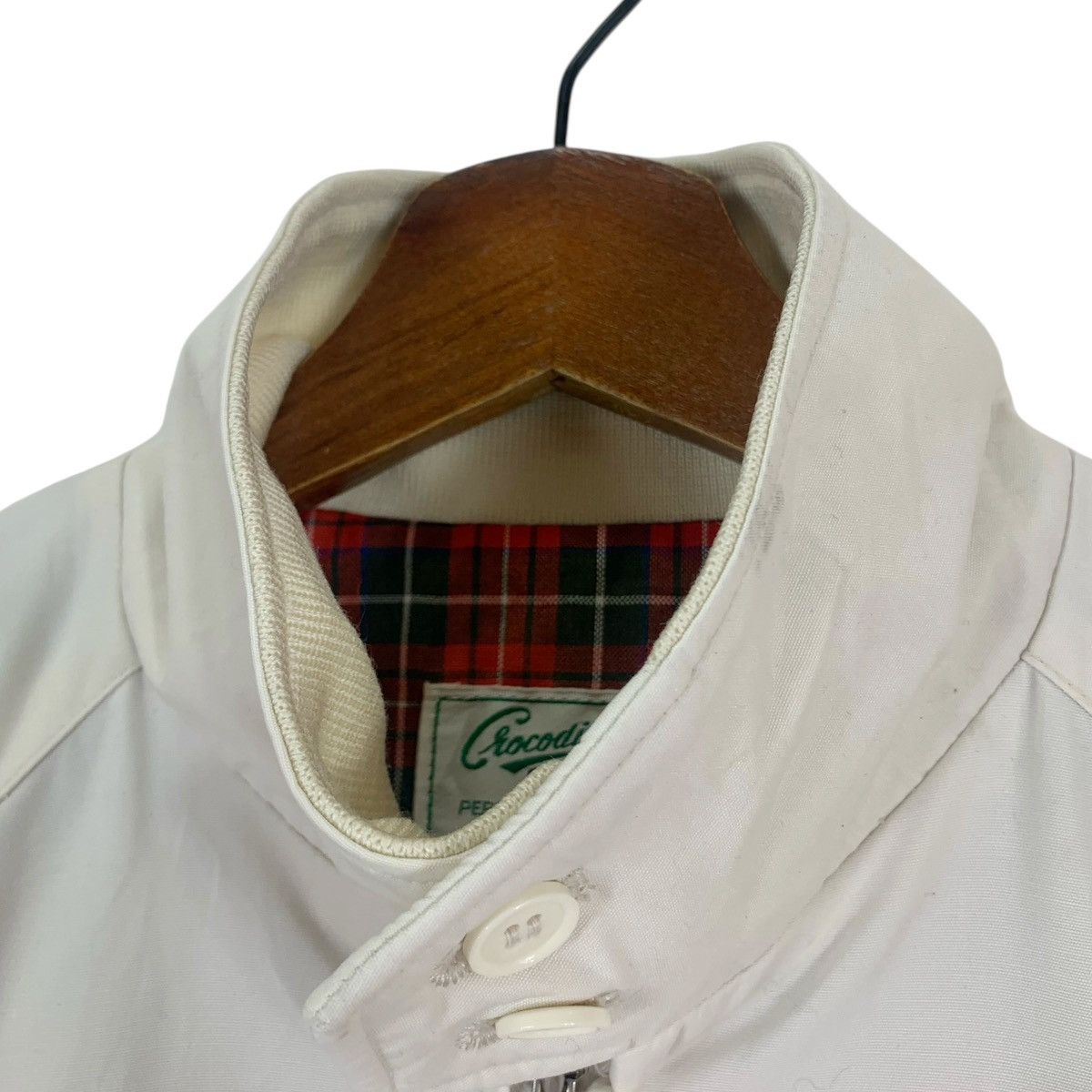 Vintage Vintage Crocodile White Full Zipper Jacket Size US M / EU 48-50 / 2 - 5 Thumbnail