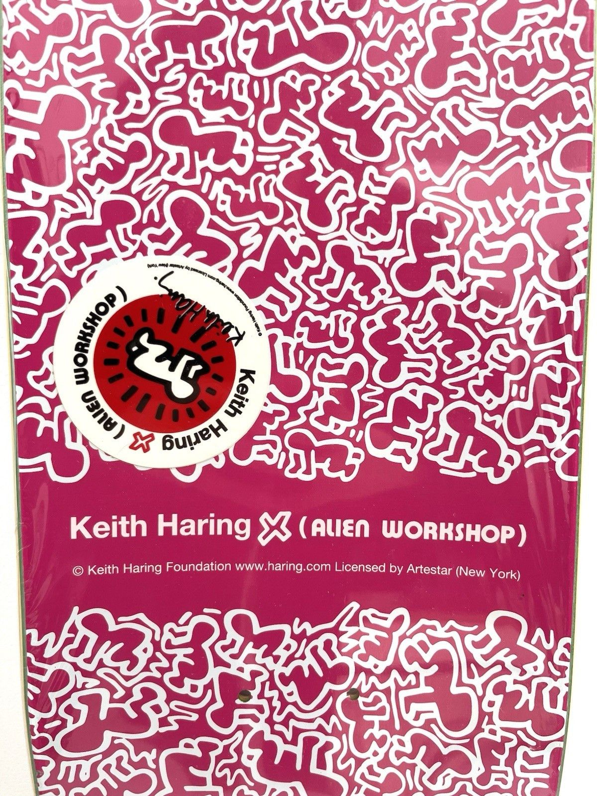 Keith Haring New Keith Haring Alien Workshop Dylan Rieder Skate Deck 8.0 Size ONE SIZE - 4 Thumbnail