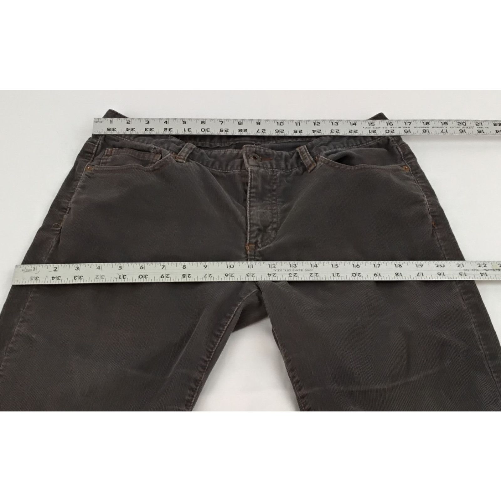 Polo Ralph Lauren Polo Jeans Ralph Lauren Corduroy Pant Women's 33x30 Gray Size 32" / US 10 / IT 46 - 9 Thumbnail