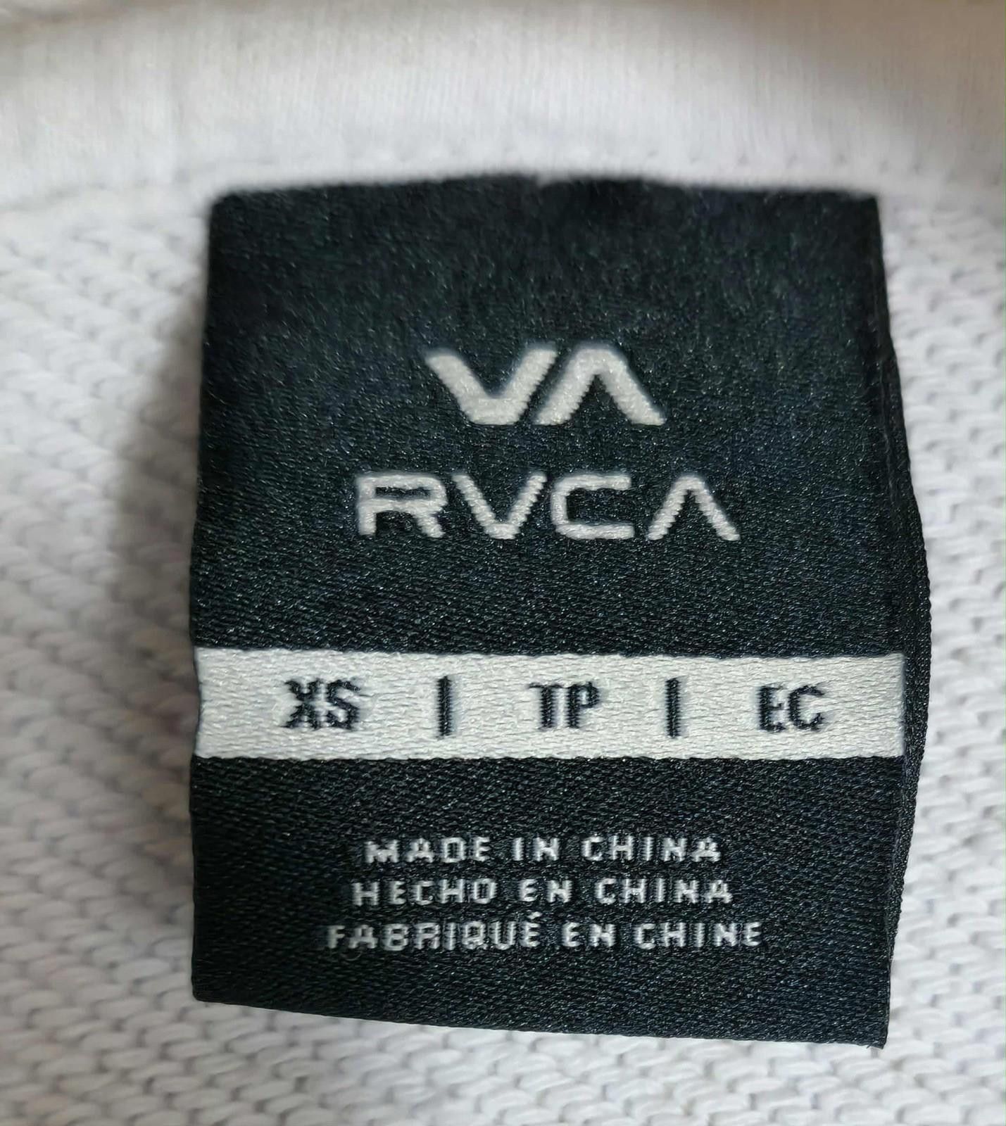 RVCA RVCA Beige White Zebra Print Half Zip Hoodie Pullover XS #6 Size XS / US 0-2 / IT 36-38 - 4 Thumbnail