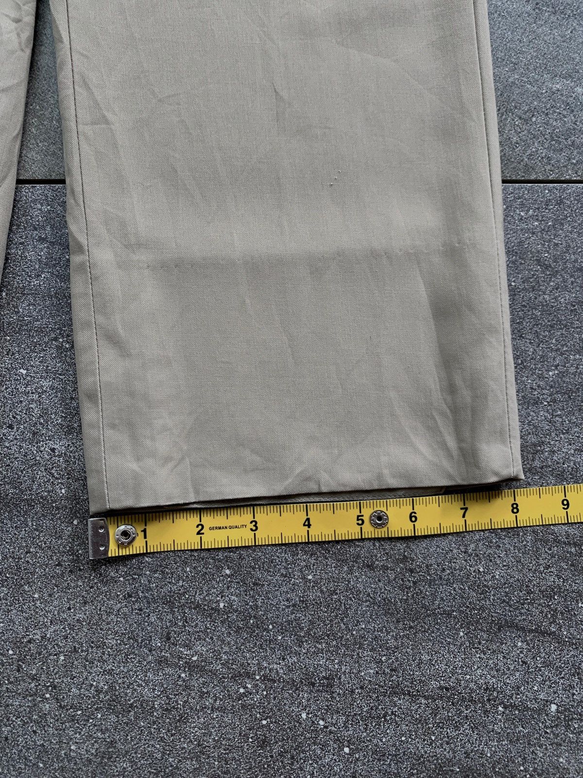 Yohji Yamamoto FREE TAX! AAR Wool Straight Trousers Size US 30 / EU 46 - 15 Thumbnail