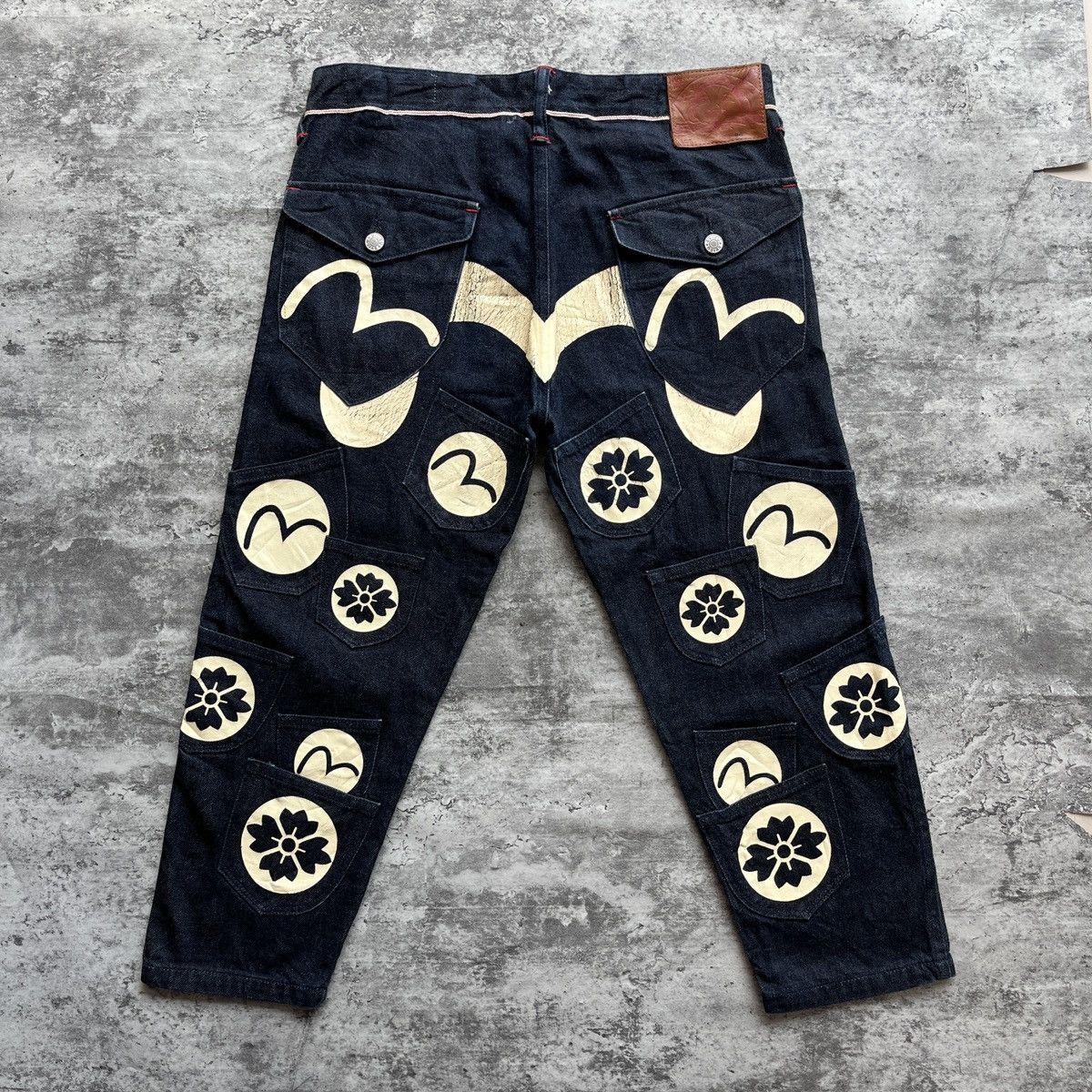 Evisu Evisu Multipocket Cropped Selvedge Jeans Size US 30 / EU 46 - 1 Thumbnail