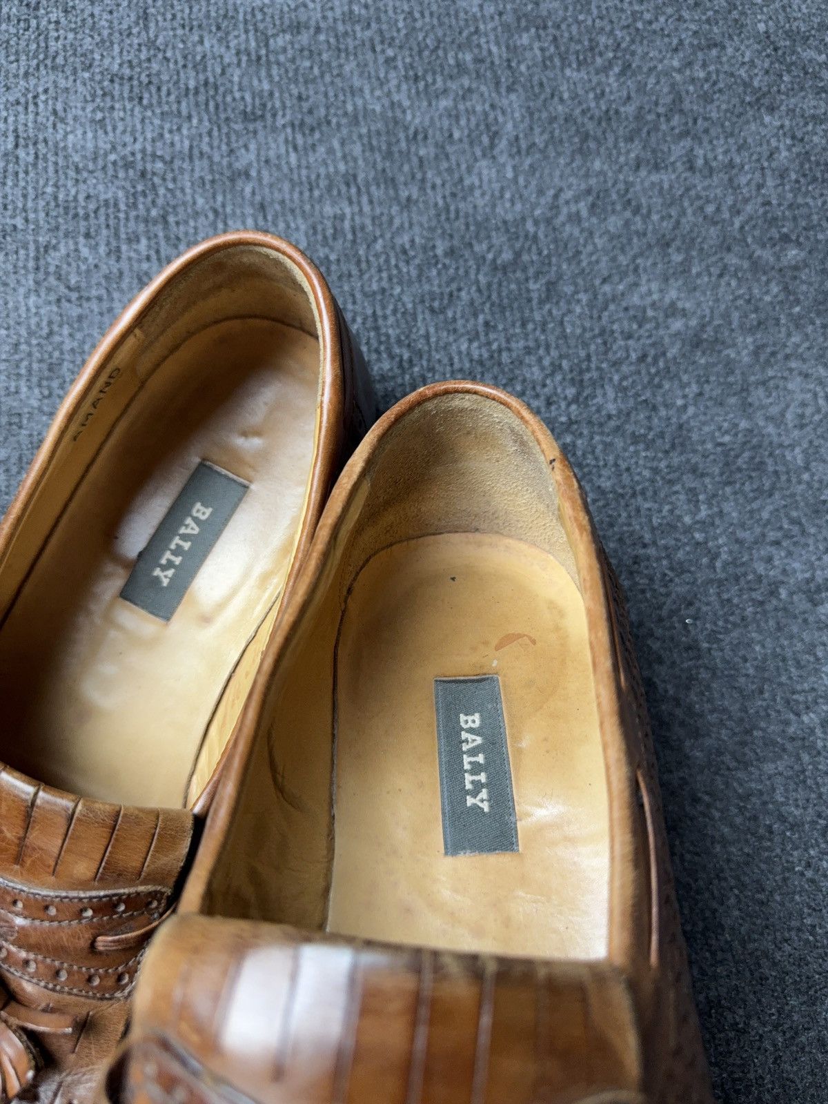 Bally Luxury Bally Woven Leather Tassel Loafers Brown Italy 42.5 Size US 9.5 / EU 42-43 - 15 Thumbnail