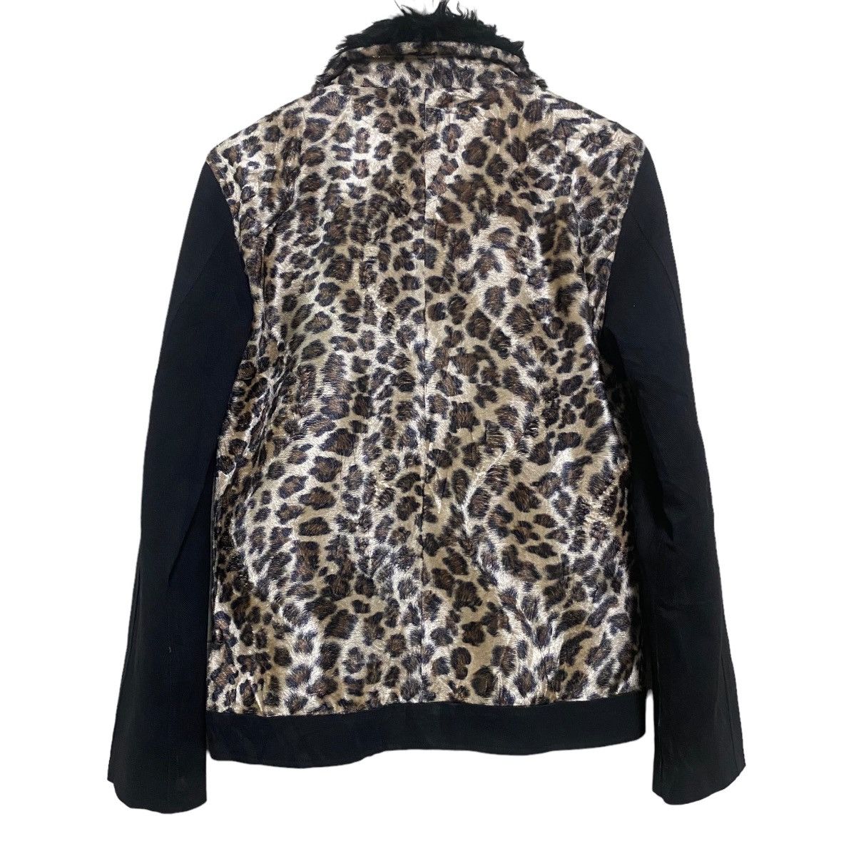 Japanese Brand Japanese Beast Recyclage Leopard Double Collar Jacket Size M / US 6-8 / IT 42-44 - 7 Thumbnail