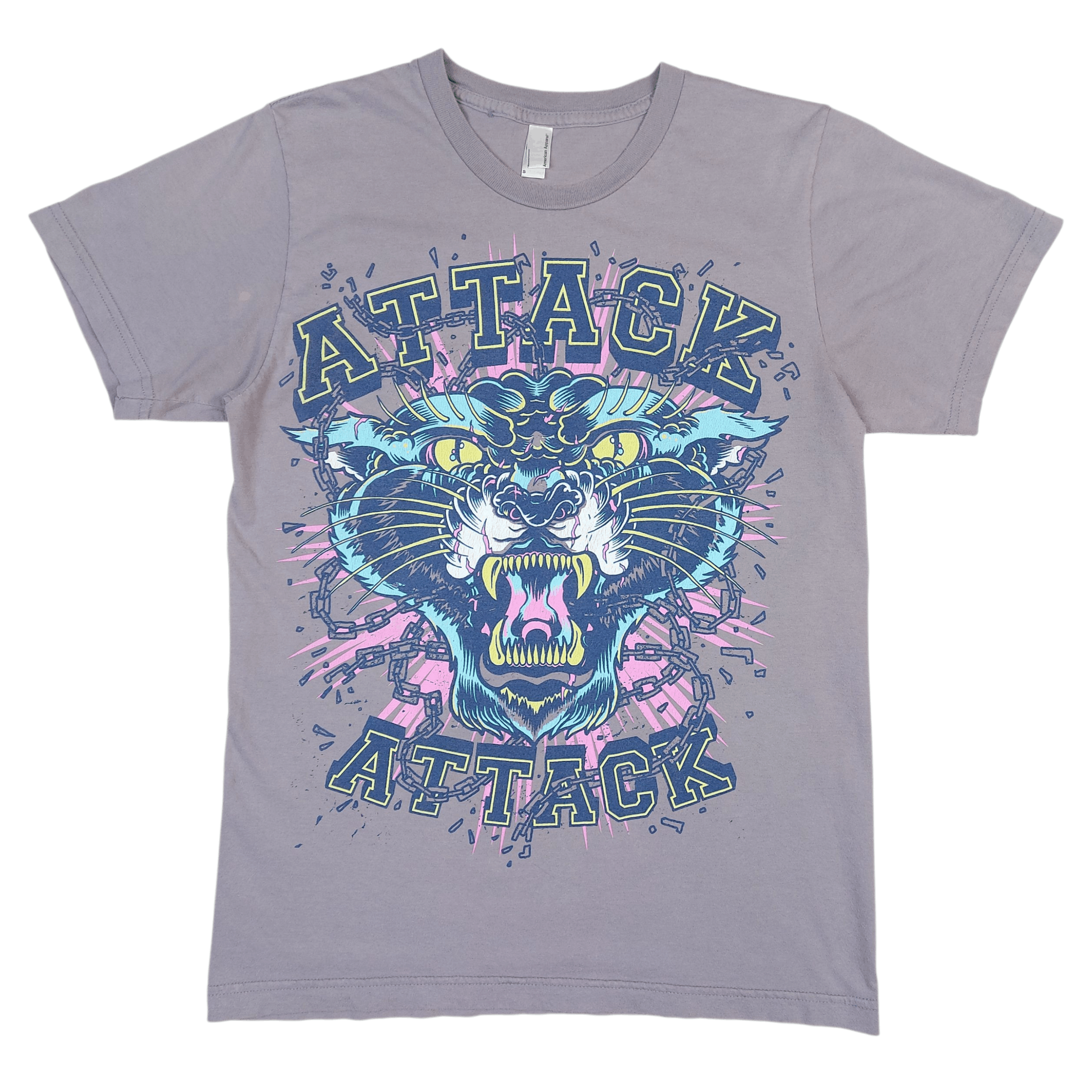 Band Tees Vintage Y2K Attack Attack! Band Crabcore MySpace Era TEE Size US S / EU 44-46 / 1 - 1 Thumbnail