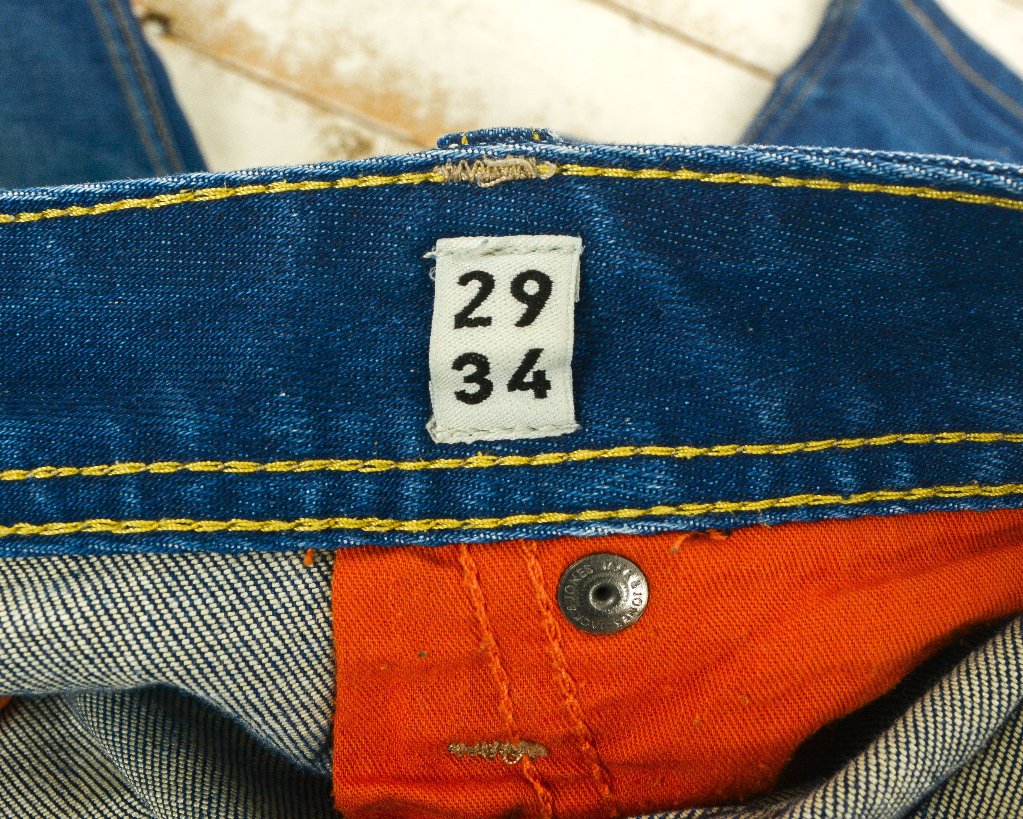 Jack & Jones Tim W29 L34 Slim Fit Straight Jeans Denim Pants Trousers Size US 29 - 5 Thumbnail