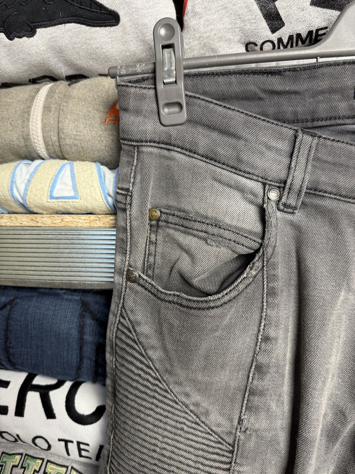 Balmain Black Pierre Balmain Jeans Size US 30 / EU 46 - 7 Thumbnail