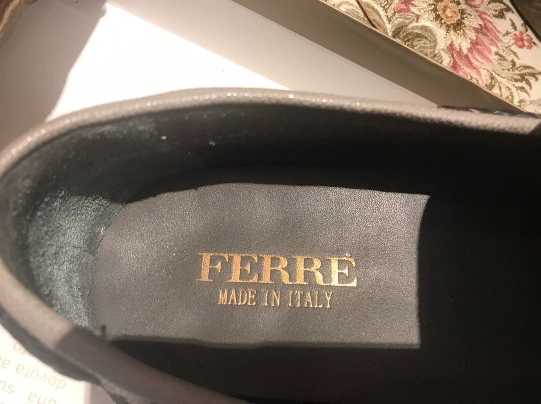 Gianfranco Ferre Ferre Authentic Italian Leather Boat Shoes 40 Size US 7 / EU 40 - 2 Thumbnail