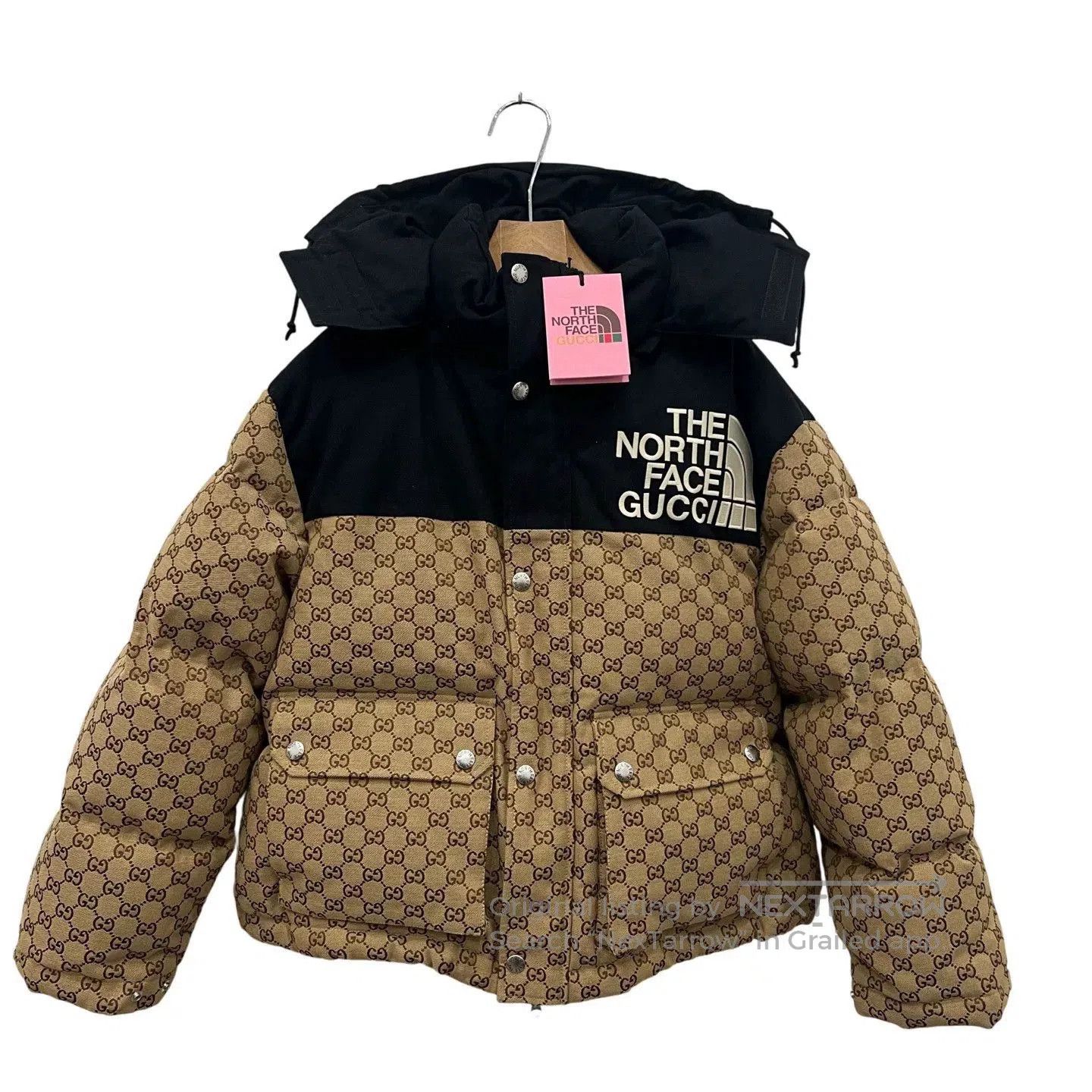 Gucci Gucci x The North Face GG Print Down Jacket. Size US XL / EU 56 / 4 - 2 Thumbnail