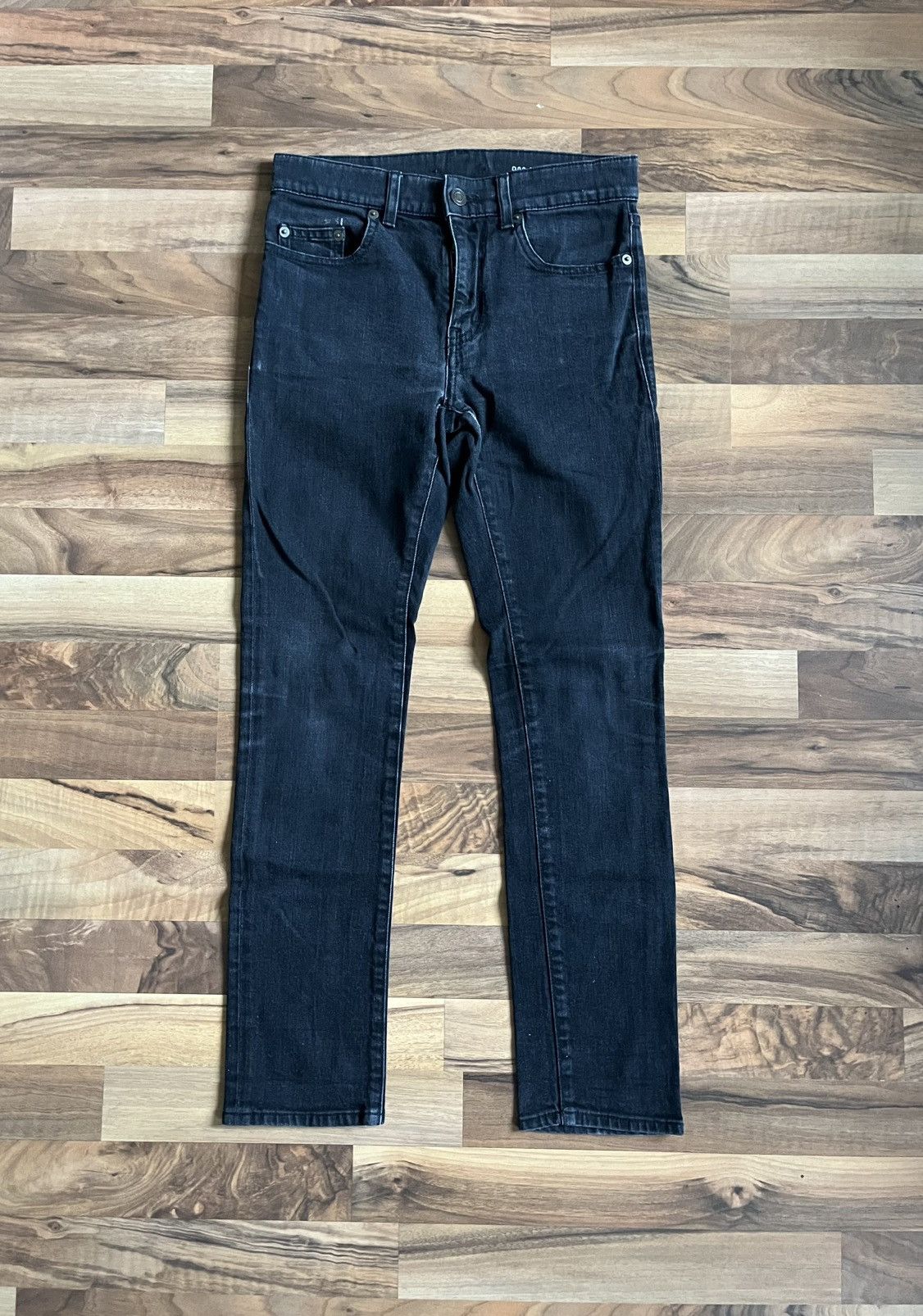 Saint Laurent Paris Saint Laurent SS15 Black D02 Skinny Jeans Size US 27 - 1 Thumbnail