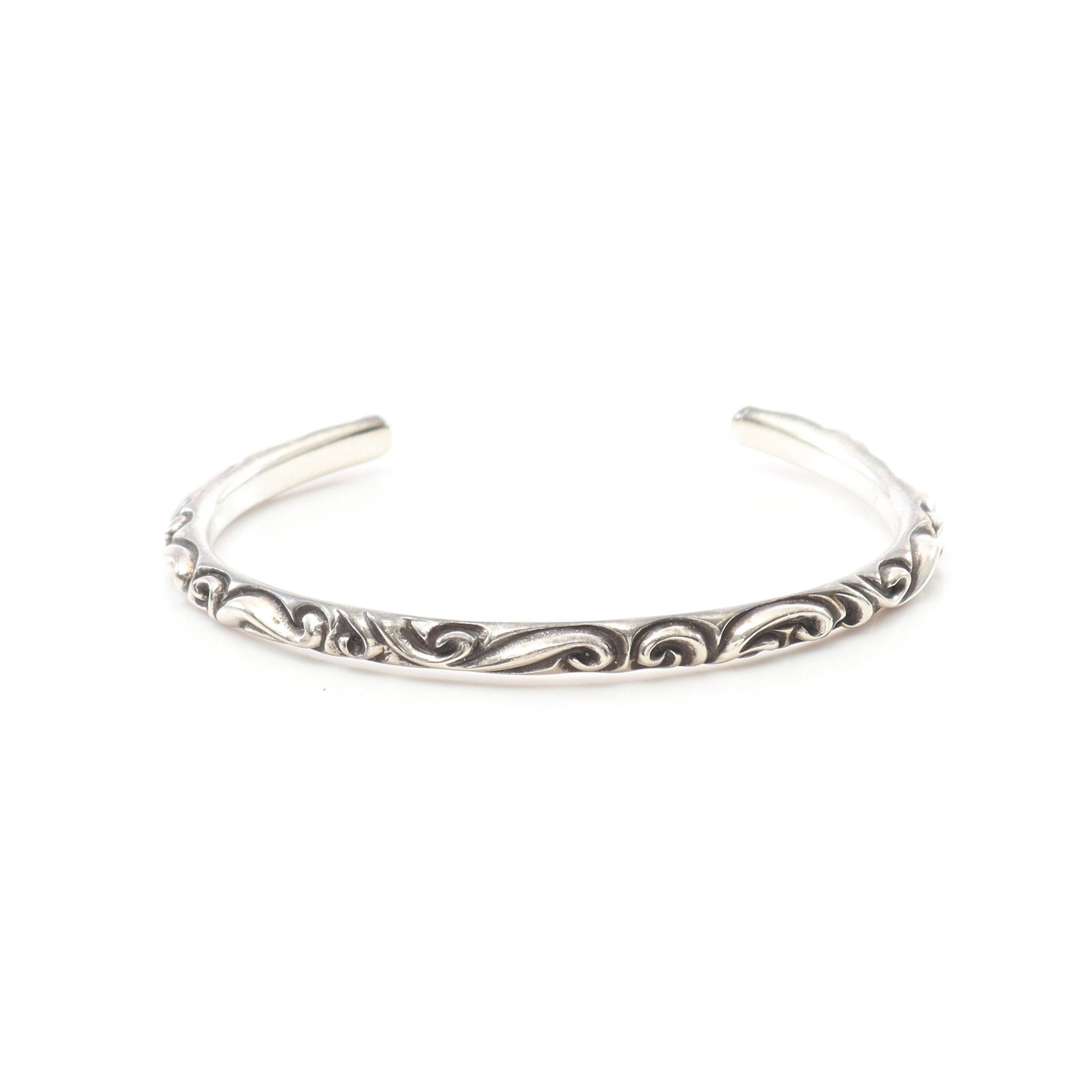 Chrome Hearts Chrome Hearts Scroll Bangle Sv925 Silver Size ONE SIZE - 1 Thumbnail