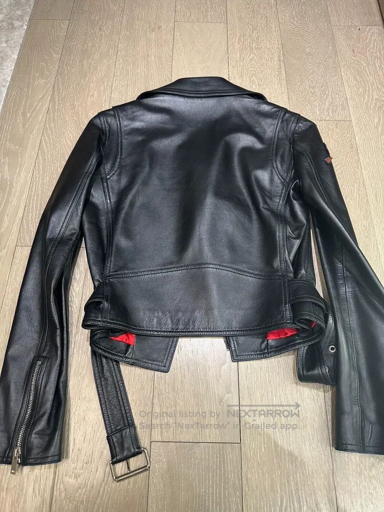 Valentino Valentino Black leather coat Size M / US 6-8 / IT 42-44 - 3 Thumbnail
