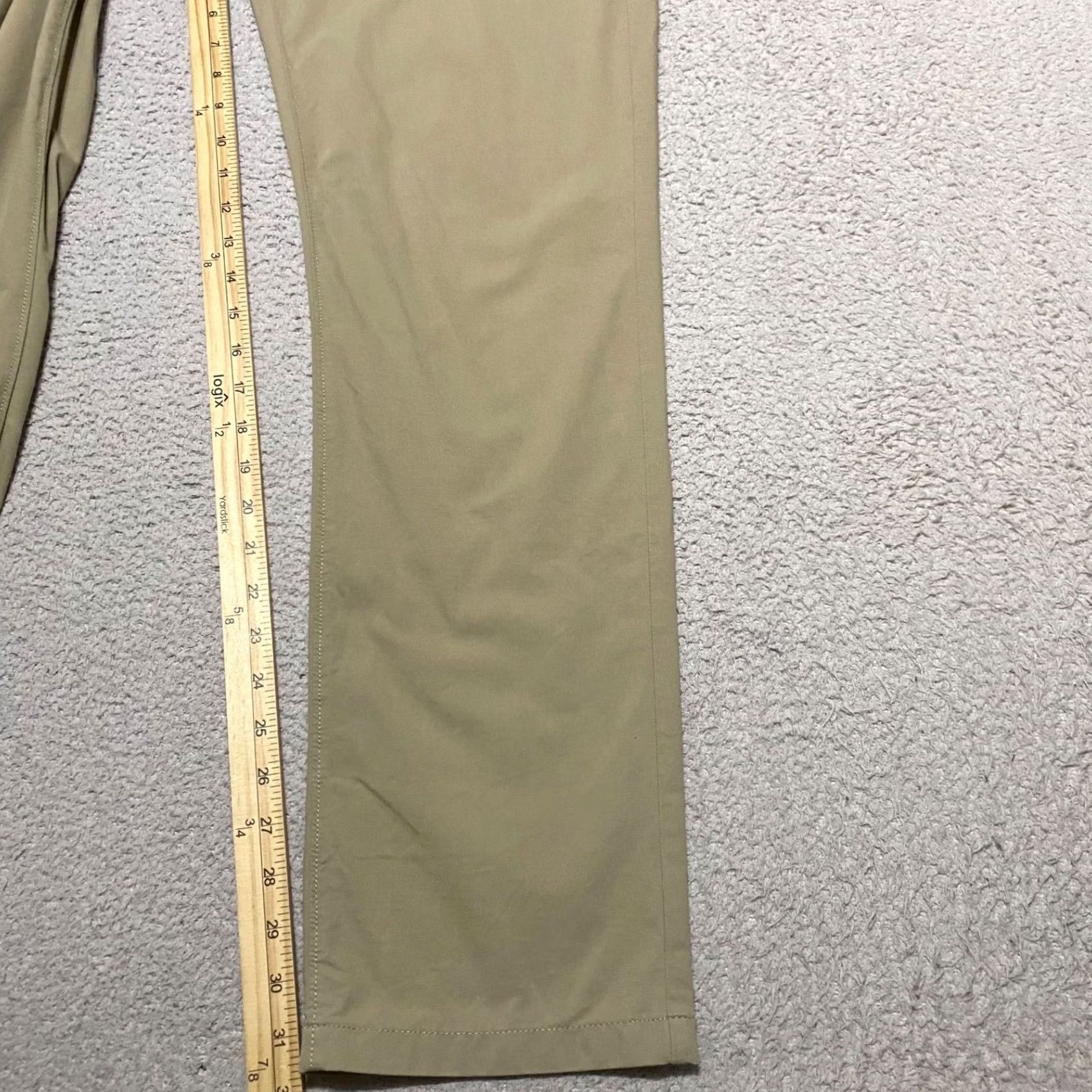 J.Crew J.CREW Pants Beige Chino Straight Stretch Mens 33x32 Casual Business Jeans Regular Front Pocket Size US 33 - 6 Thumbnail