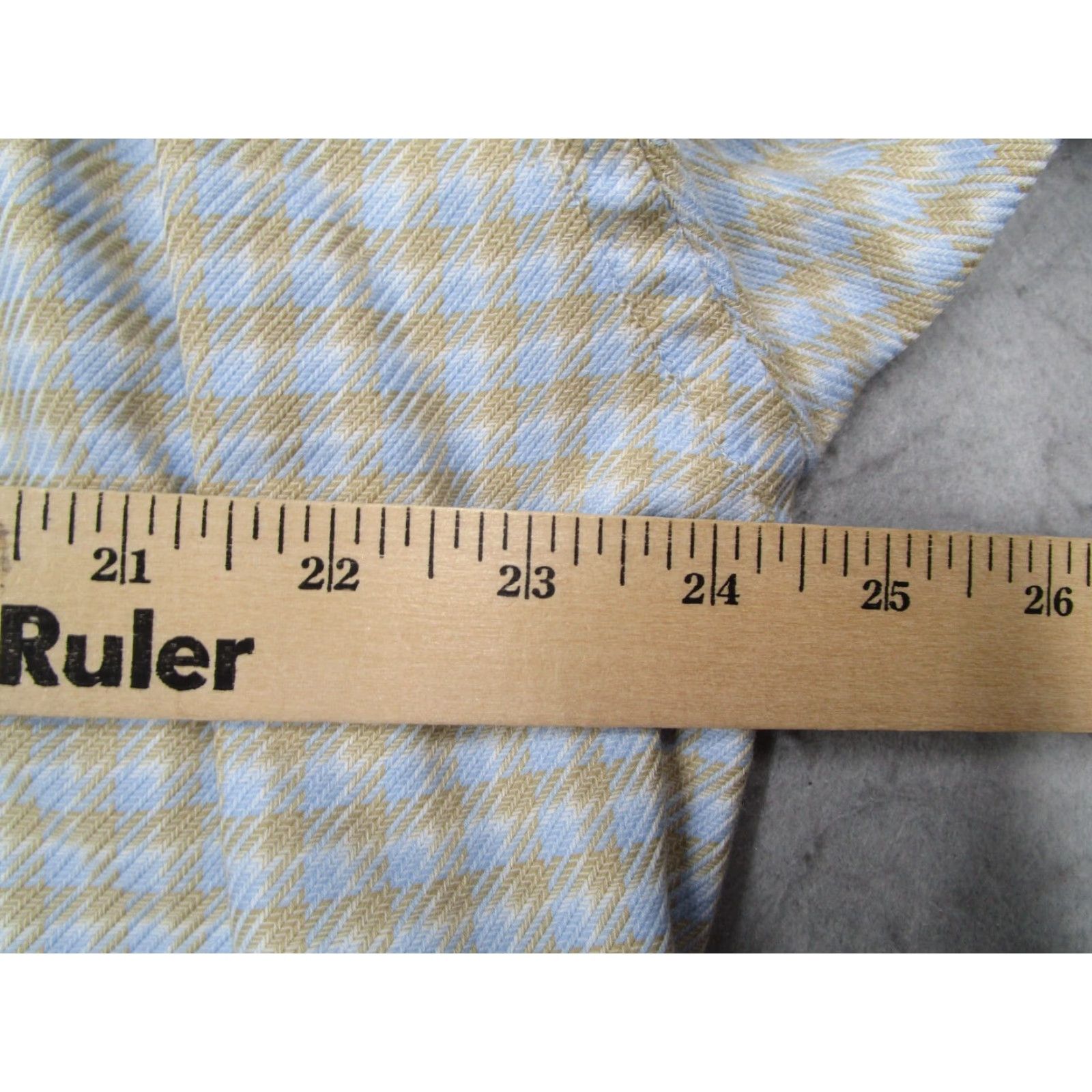 Ermenegildo Zegna VINTAGE Ermenegildo Zegna Dress Shirt Mens 2XL Beige Twill Button Up Business Casual Formal Cotton Size 48R - 6 Thumbnail