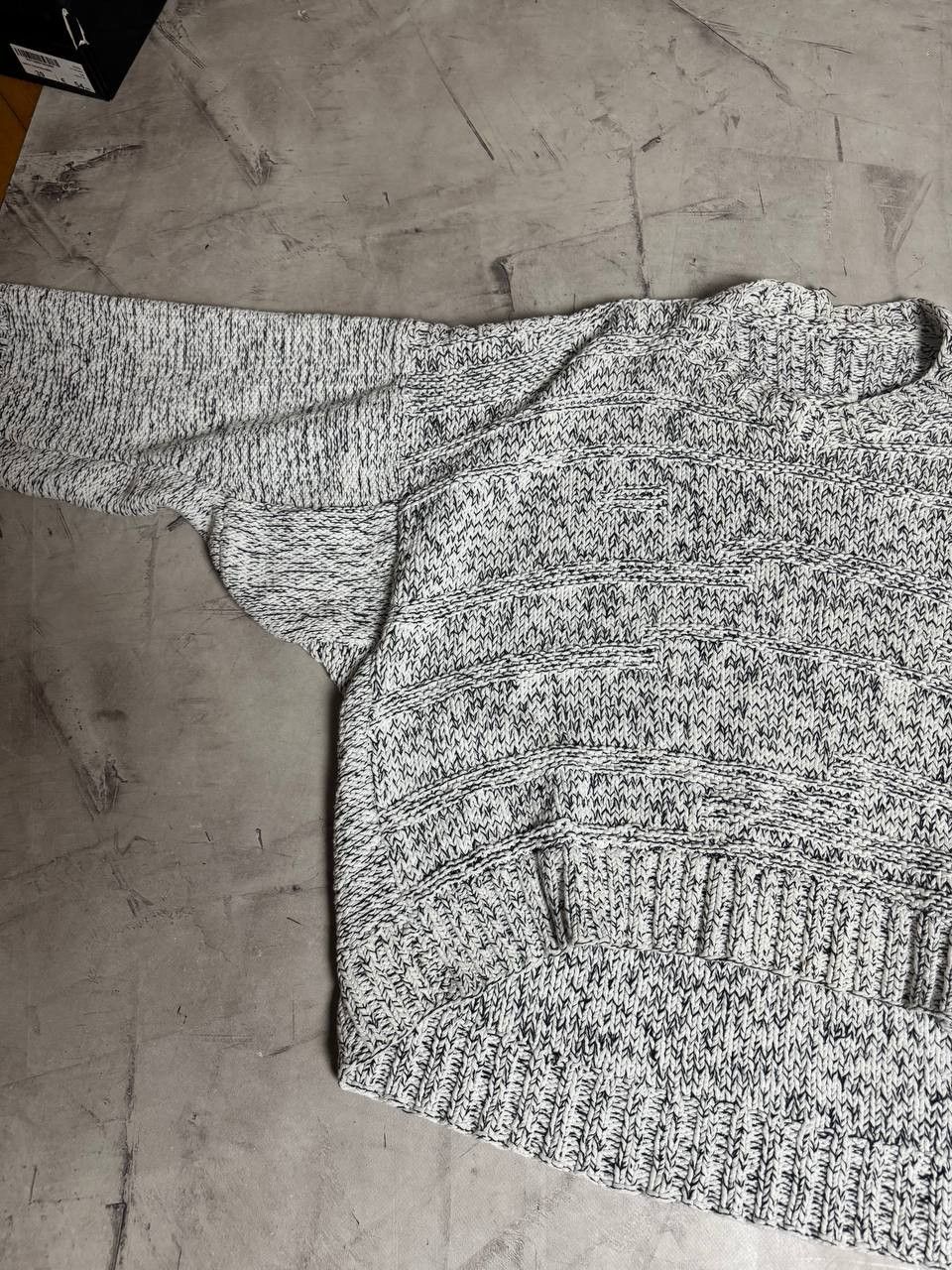 Other Extra Rare Body map England 80s assimetric knite sweater Size US L / EU 52-54 / 3 - 7 Thumbnail