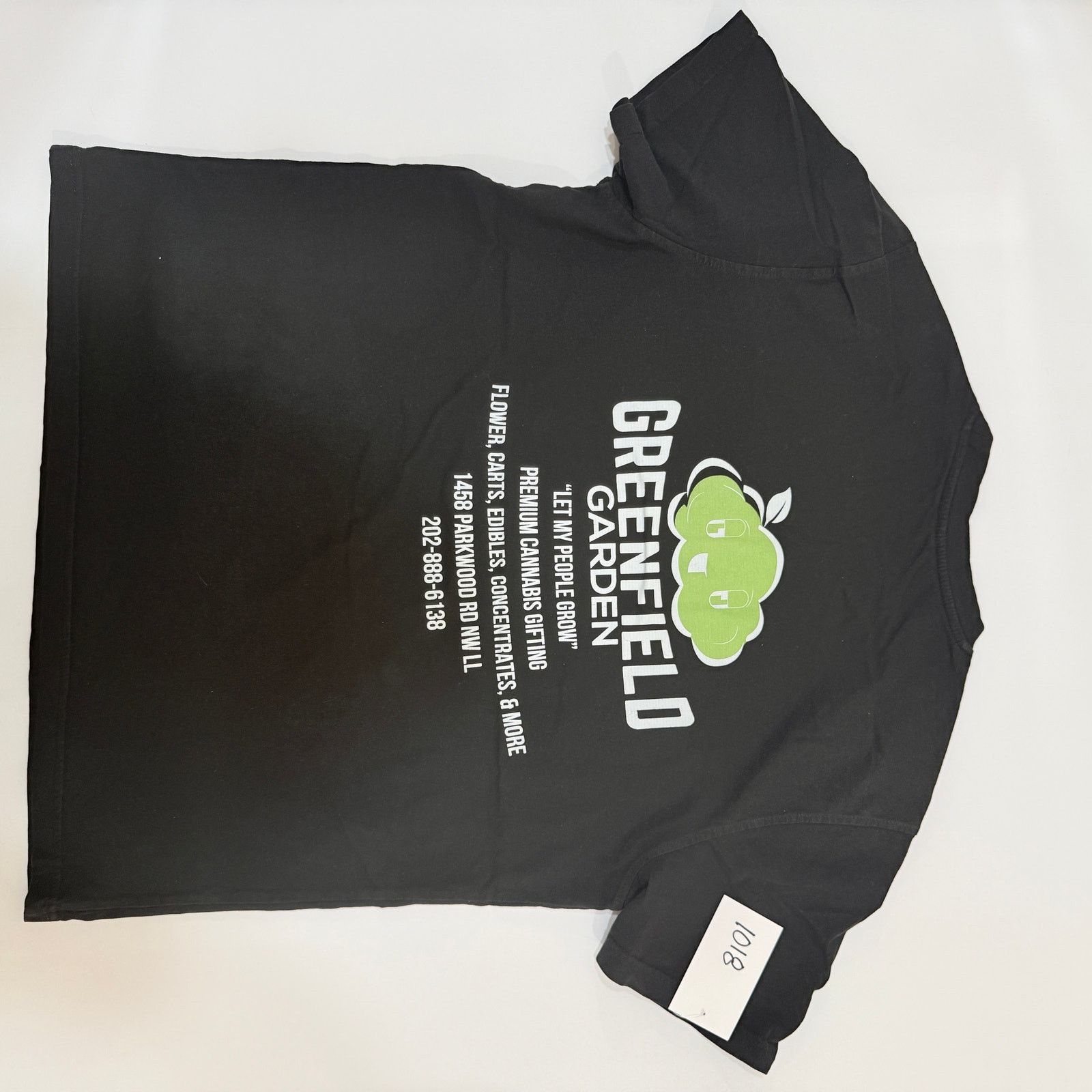 Other Greenfield Garden "Let My People Grow" Black Graphic T-Shirt Size US L / EU 52-54 / 3 - 3 Thumbnail