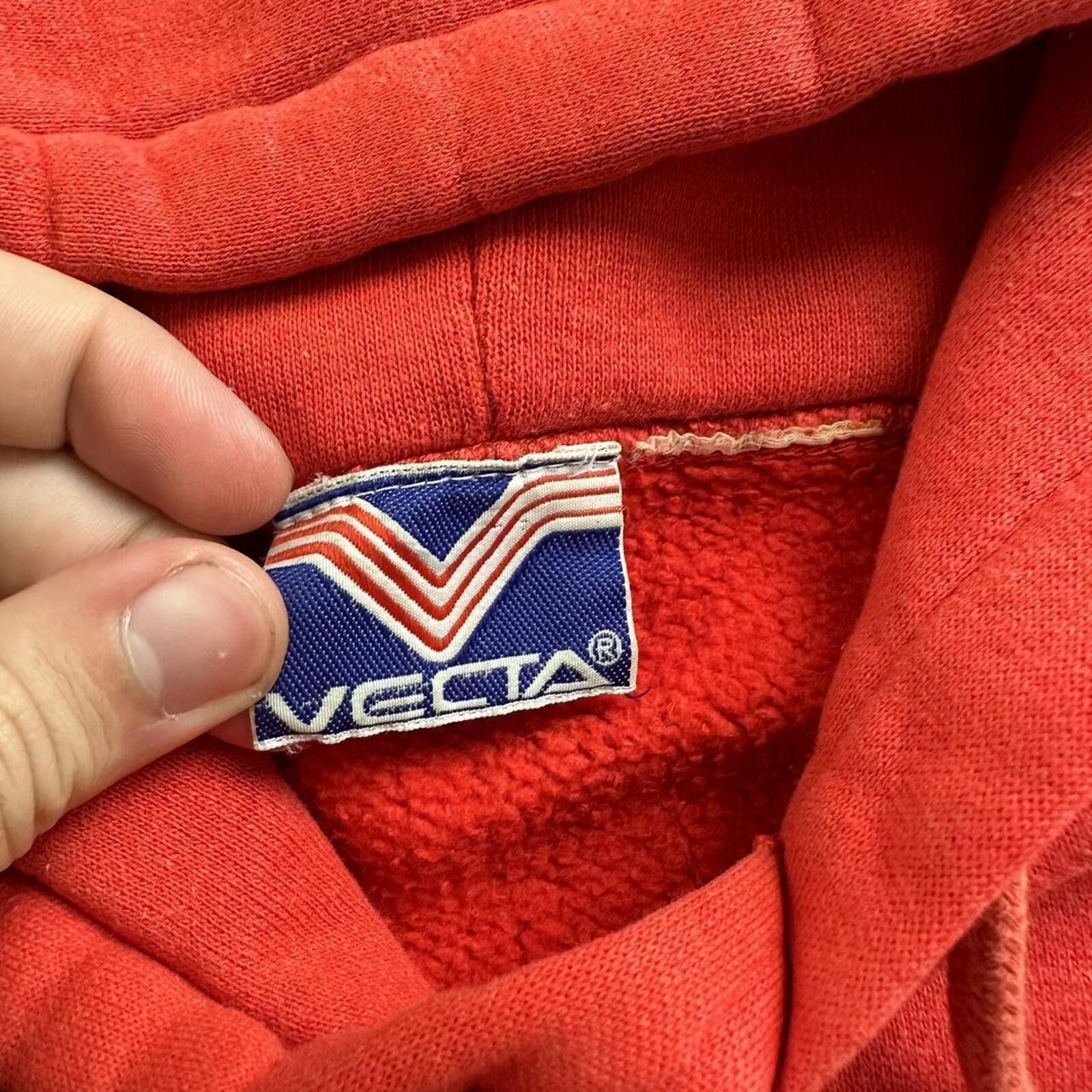 Nautica Vintage Nautica red hoodie with embroidered logo Size US XL / EU 56 / 4 - 3 Thumbnail