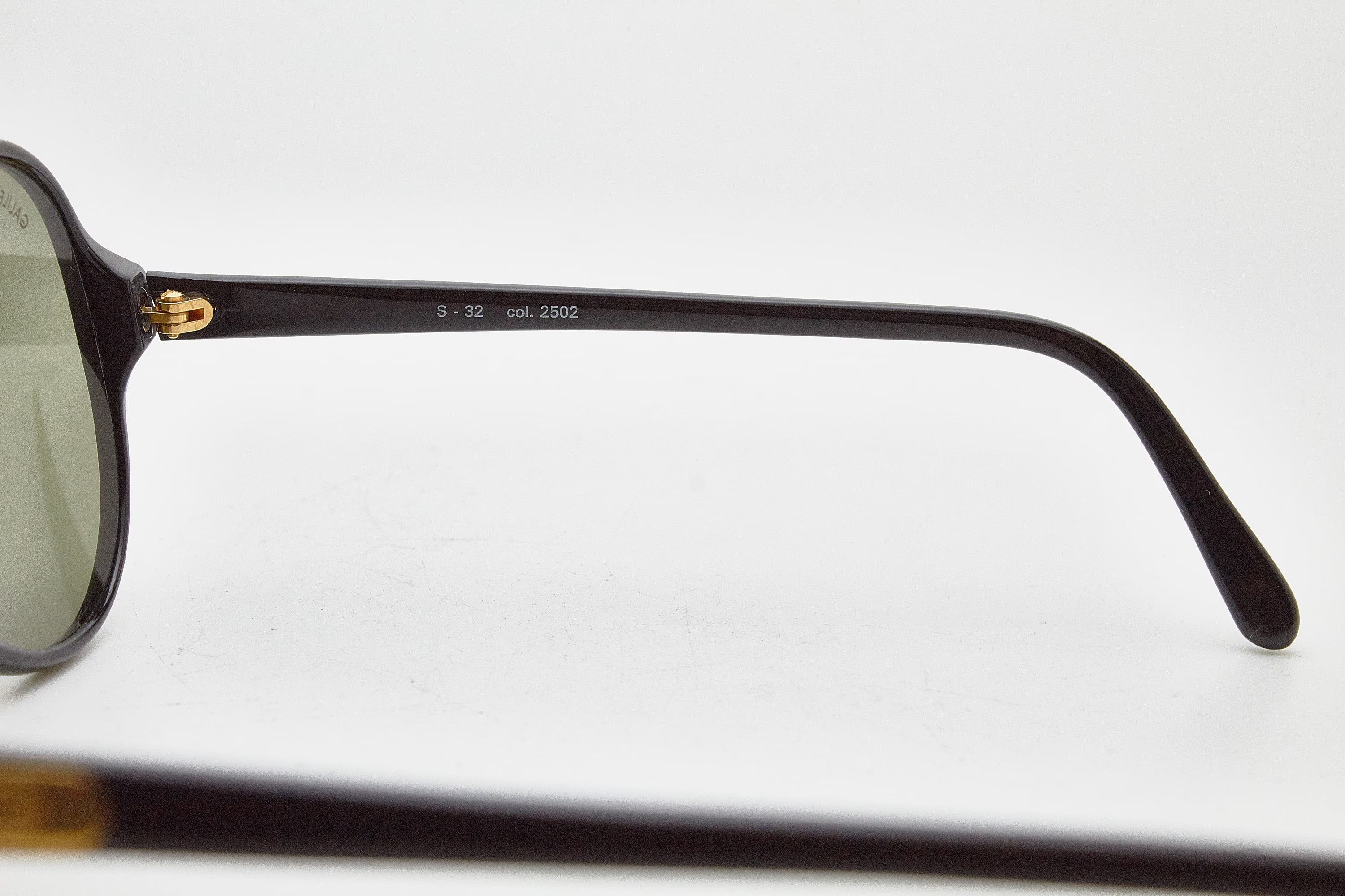 Other GALILEO vintage 80s black oversized classic aviator specs Size ONE SIZE - 8 Thumbnail