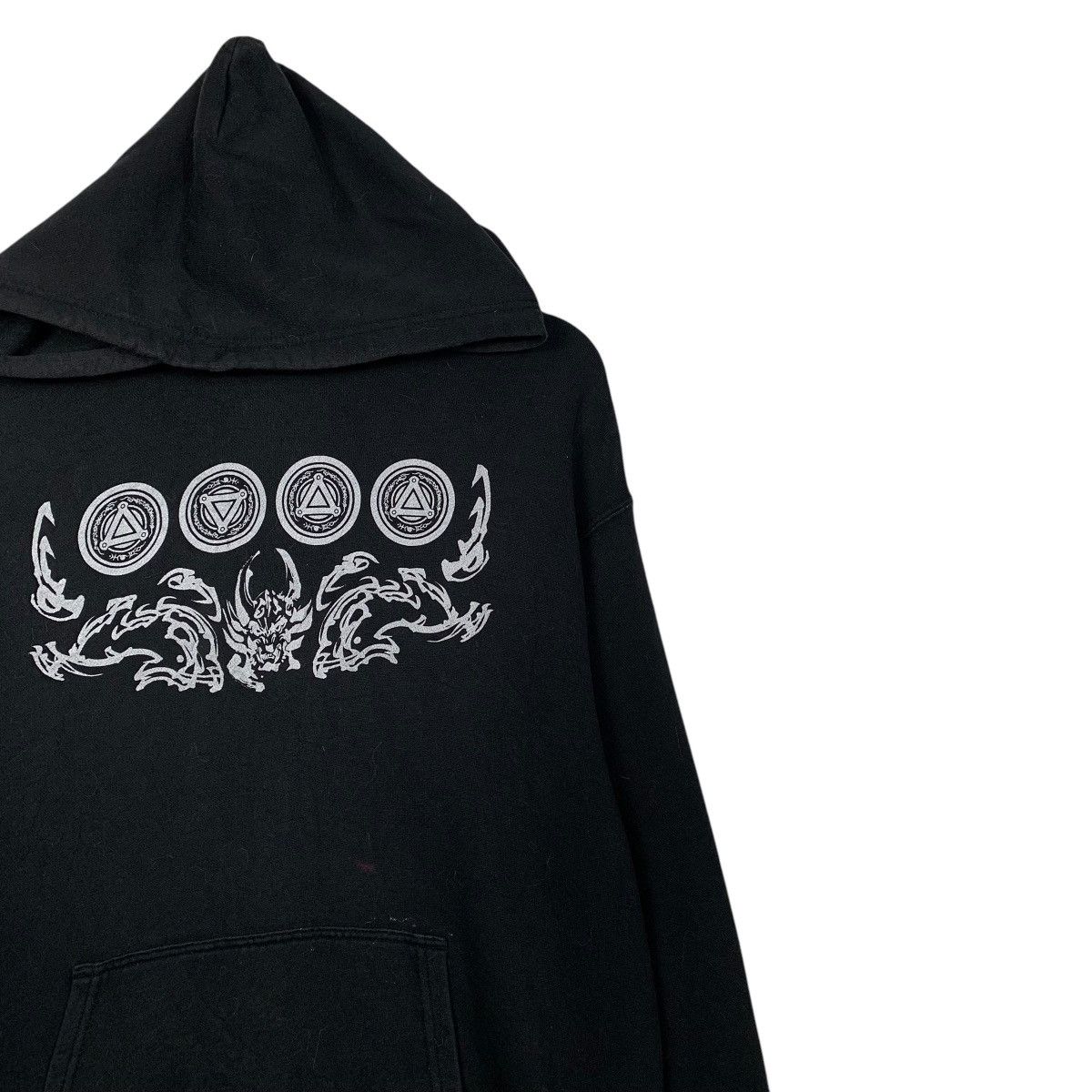 Japanese Brand 10 Decade Of Pachinko Pullover Hoodie Size US L / EU 52-54 / 3 - 5 Thumbnail