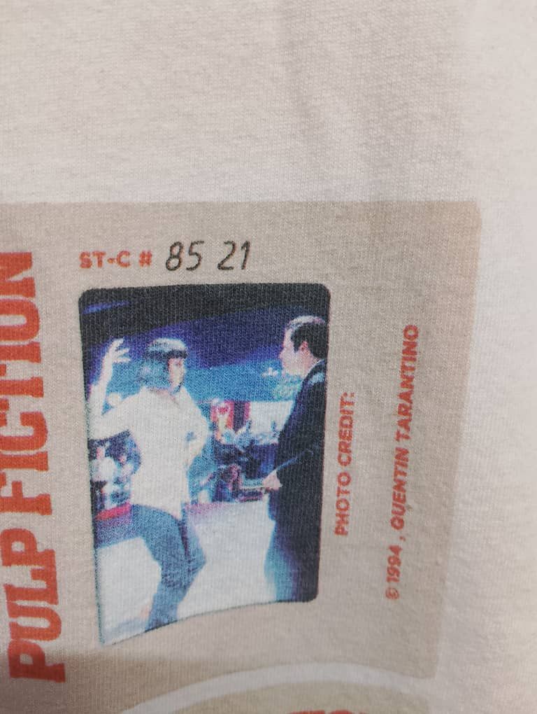 Japanese Brand Pulp Fiction T-shirt Movie Size US M / EU 48-50 / 2 - 6 Thumbnail