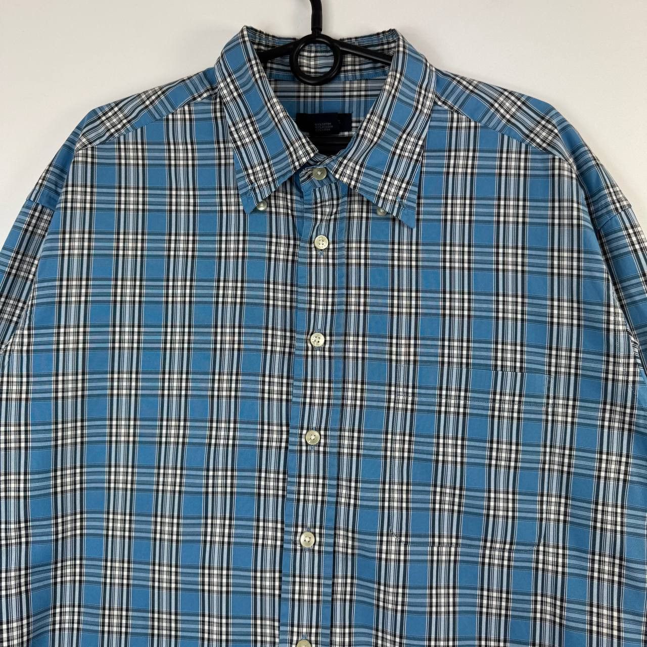 Gant Gant Plaid Button Up Shirt Blue Check Mens Size XL Size US XL / EU 56 / 4 - 2 Thumbnail