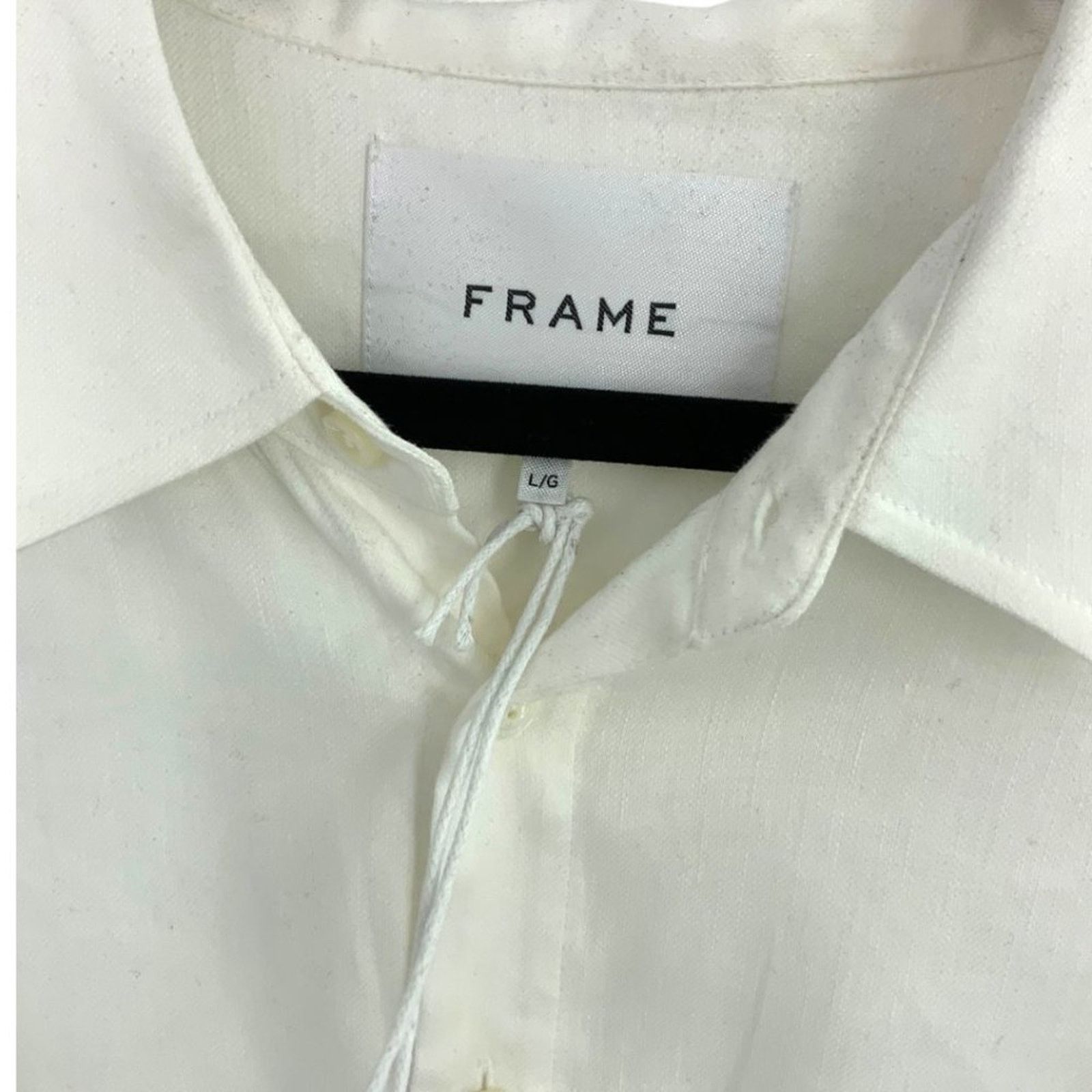 Frame Frame Twist Long Sleeve Shirtdress Size Large NWOT $478 MSRP Size L / US 10 / IT 46 - 4 Thumbnail