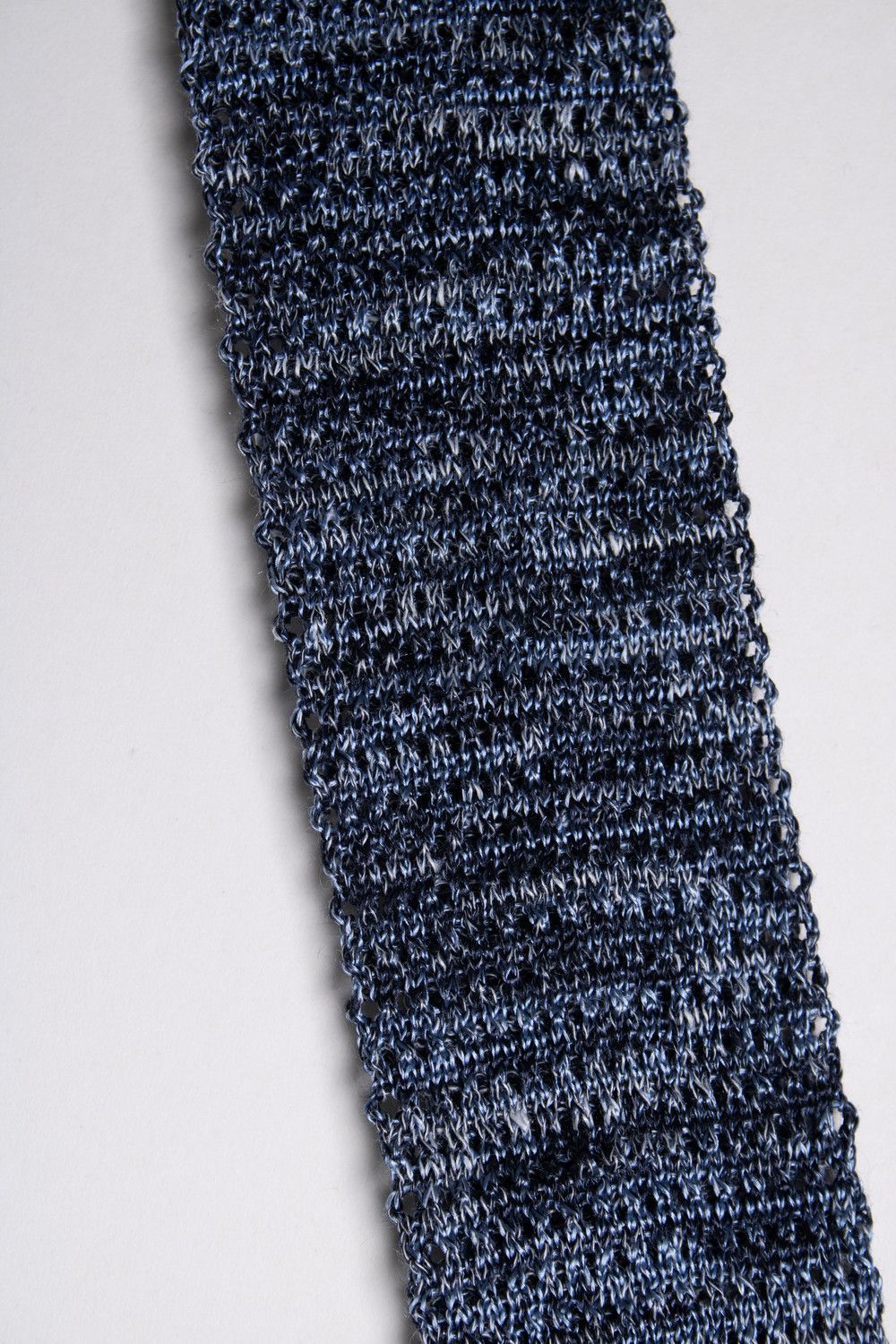 Richard James Richard James, blue knitted scarf Size ONE SIZE - 3 Thumbnail