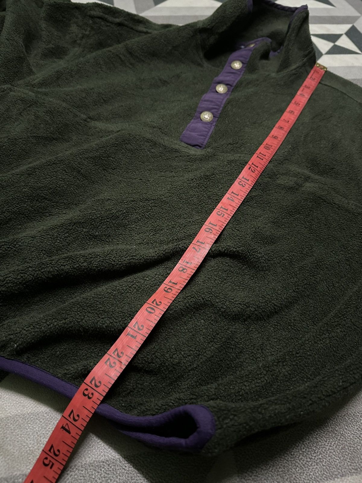 Woolrich Woolen Mills Woolrich half button fleece sweatshirt Size US M / EU 48-50 / 2 - 7 Thumbnail