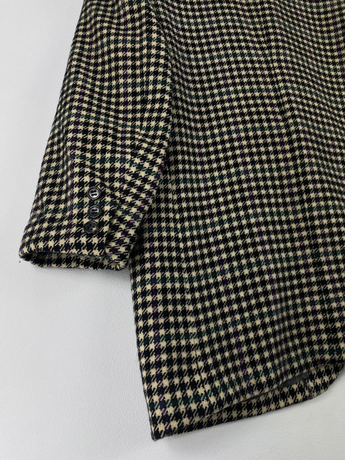 Japanese Brand Vintage 90’s Houndstooth Jacket by Ladies’ Traditional Size XS / US 0-2 / IT 36-38 - 6 Thumbnail