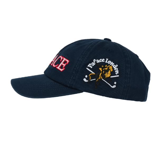 Palace Palace Rugby 6-Panel Navy Hat France London Size ONE SIZE - 3 Thumbnail