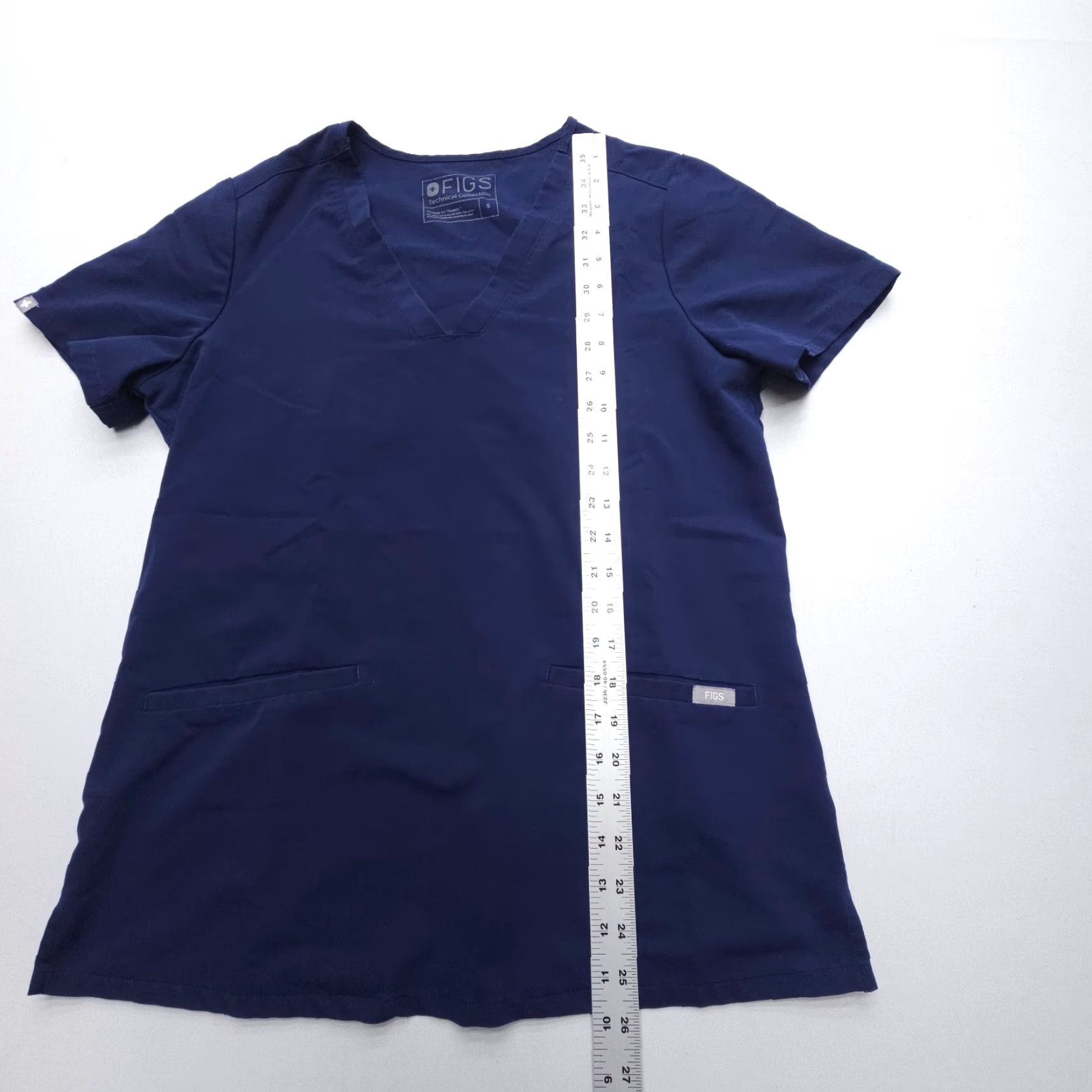 Vintage FIGS Casma Three Pocket Scrub Top Womens Small Blue Shirt Nursing Medical Size S / US 4 / IT 40 - 6 Thumbnail
