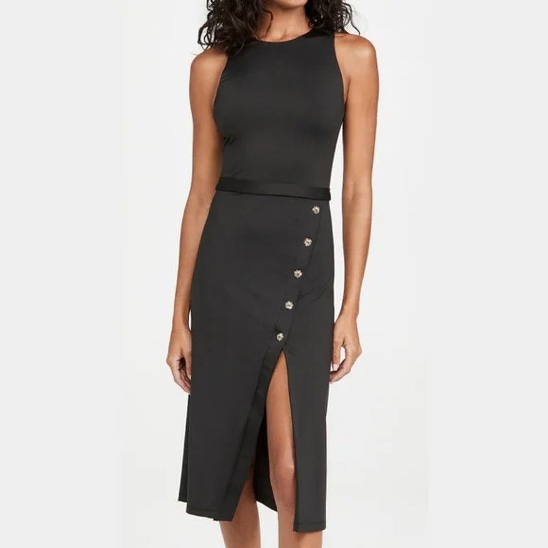 Black Halo Black Halo by Laurel Berman Black Campbell Sheath Dress Sexy Size L / US 10 / IT 46 - 1 Thumbnail