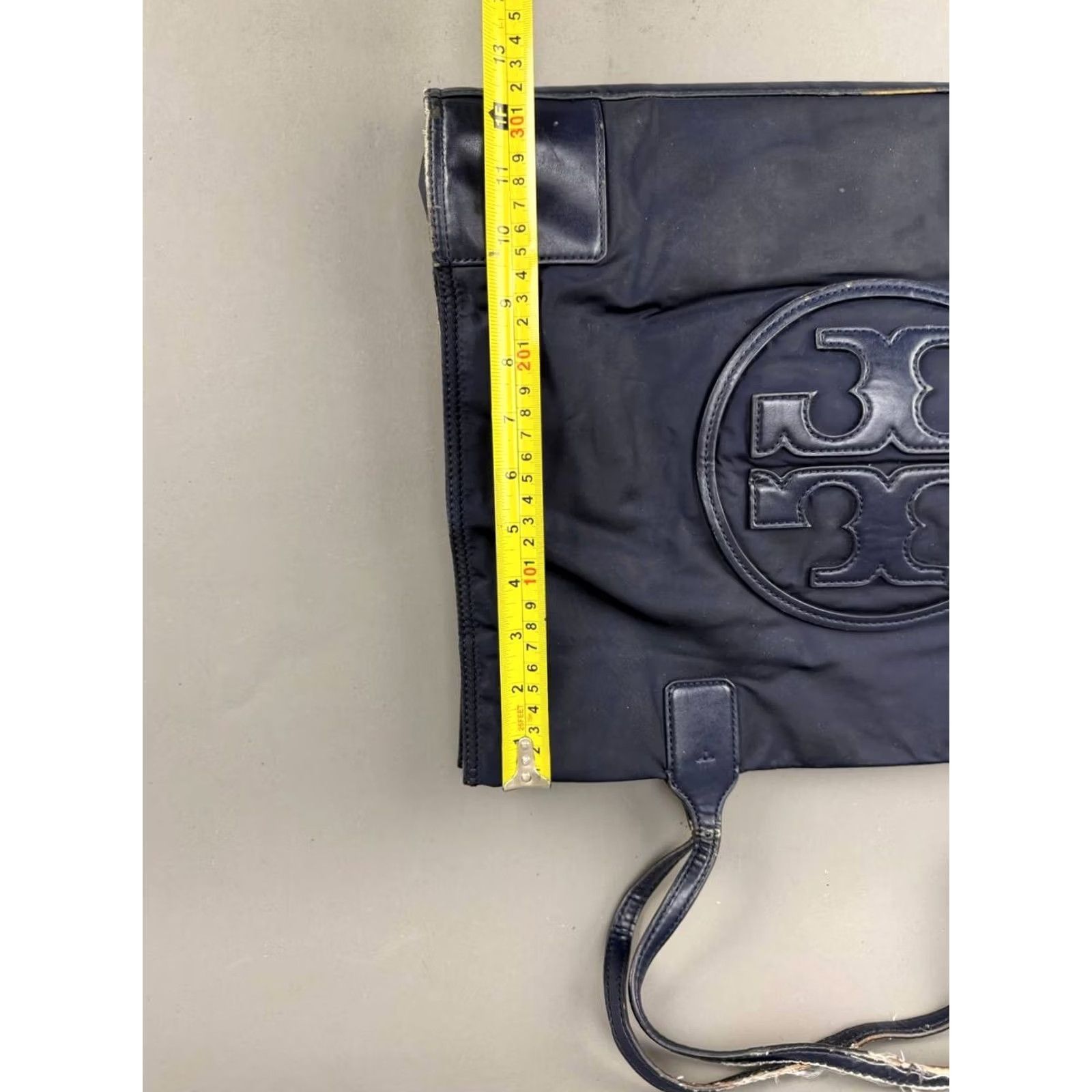 Tory Burch Tory Burch Tote Bag Large Blue Patent Ella Women Size ONE SIZE - 4 Thumbnail