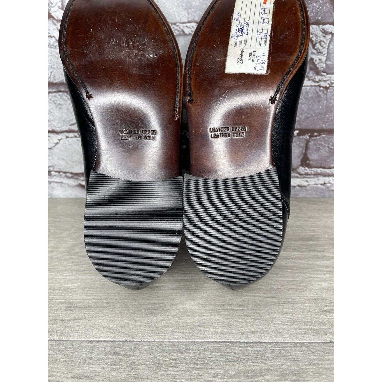 Nunn Bush Nunn Bush Black Leather Slip On Tassel Loafers Dress Shoes M Size US 7.5 / EU 40-41 - 21 Thumbnail