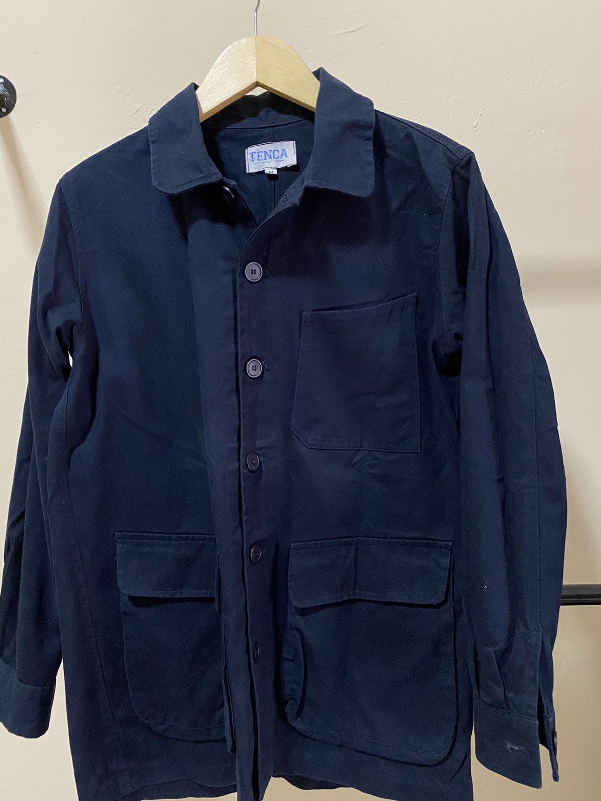 Japanese Brand Indigo Chore Jacket Size US M / EU 48-50 / 2 - 2 Thumbnail