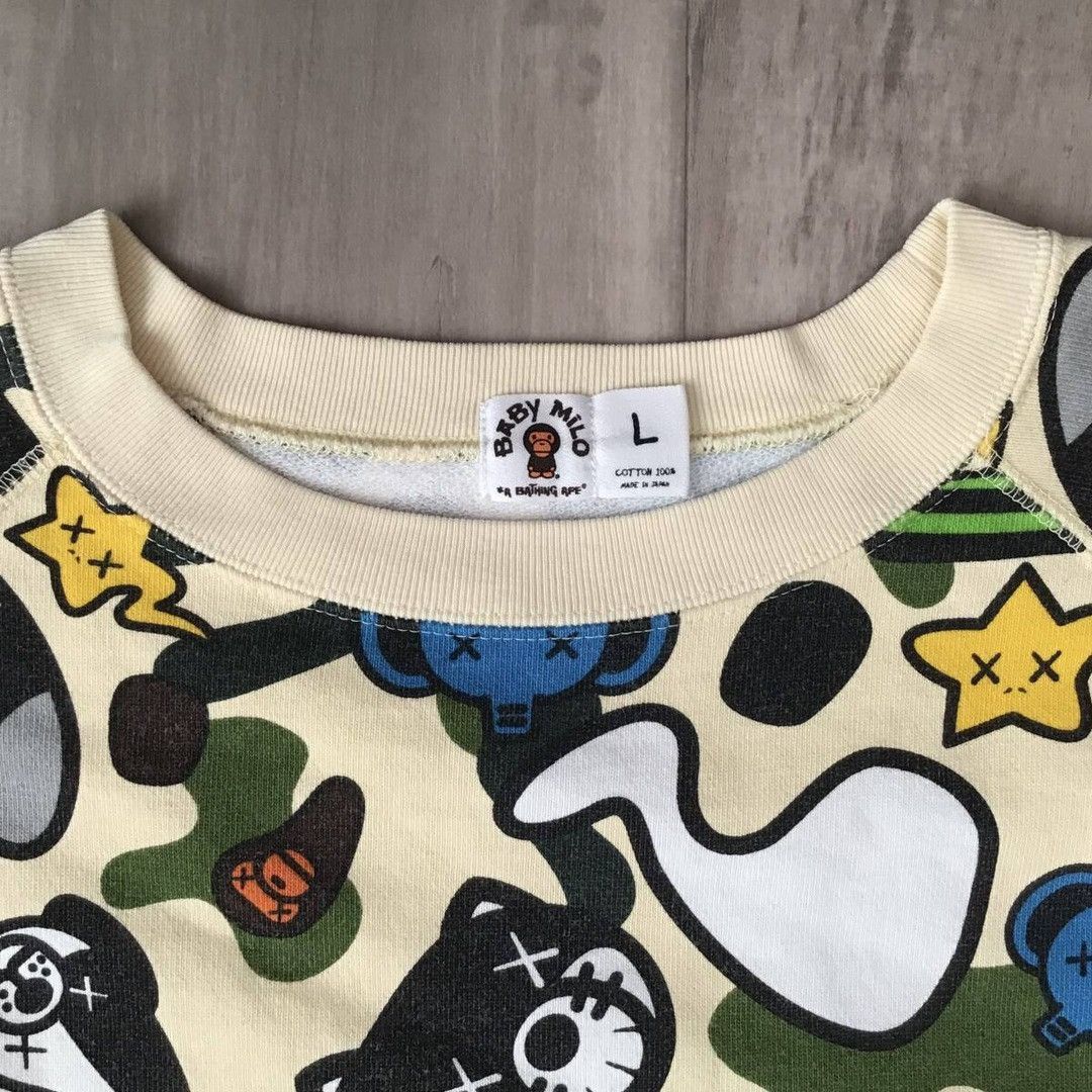 Bape × Kaws × Nigo BAPE × kaws milo animal kingdom sweat shirt a bathing ape Size US L / EU 52-54 / 3 - 4 Thumbnail