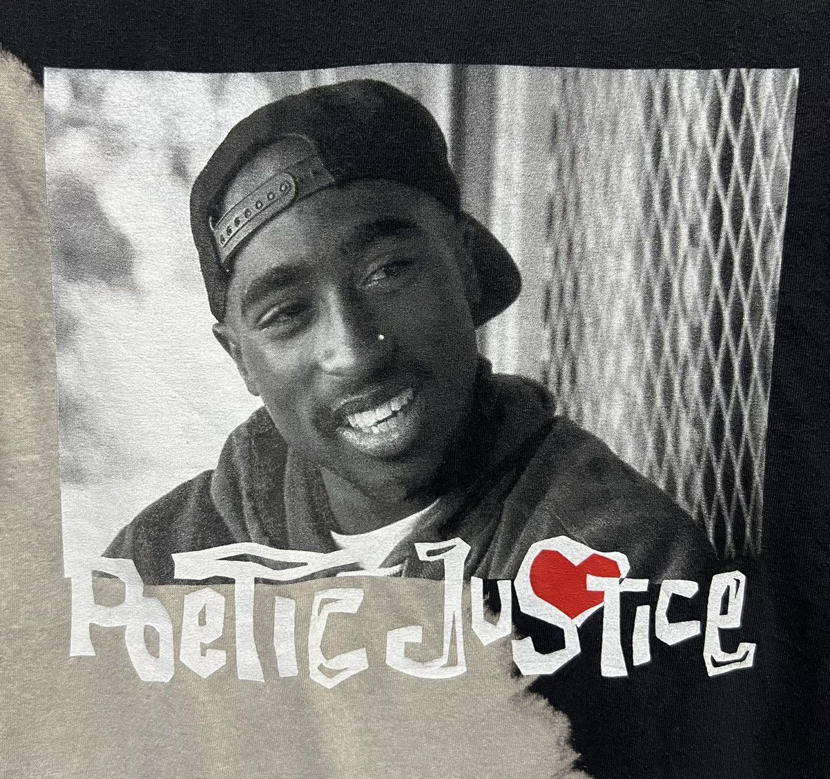Band Tees × Rap Tees Poetic Justice Tupac Shakur 2Pac Grphic Tie Dye Tee Size US M / EU 48-50 / 2 - 5 Thumbnail