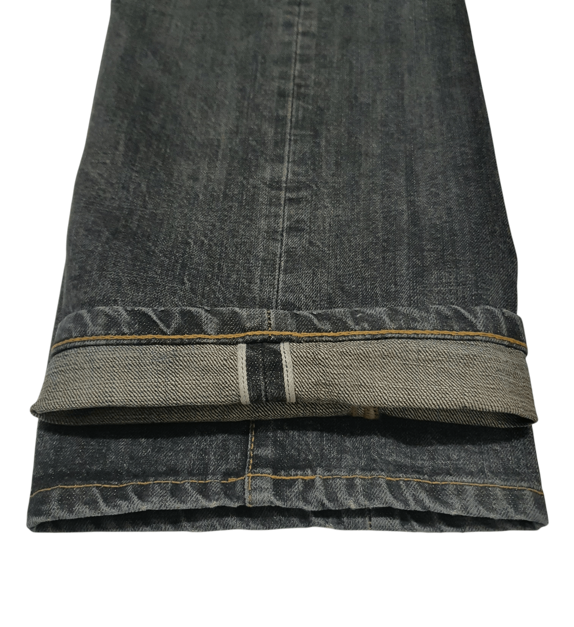Comme des Garcons Homme Waist 32" COMME des GARCONS HOMME Grey Selvedge Jeans. Size US 32 / EU 48 - 10 Thumbnail