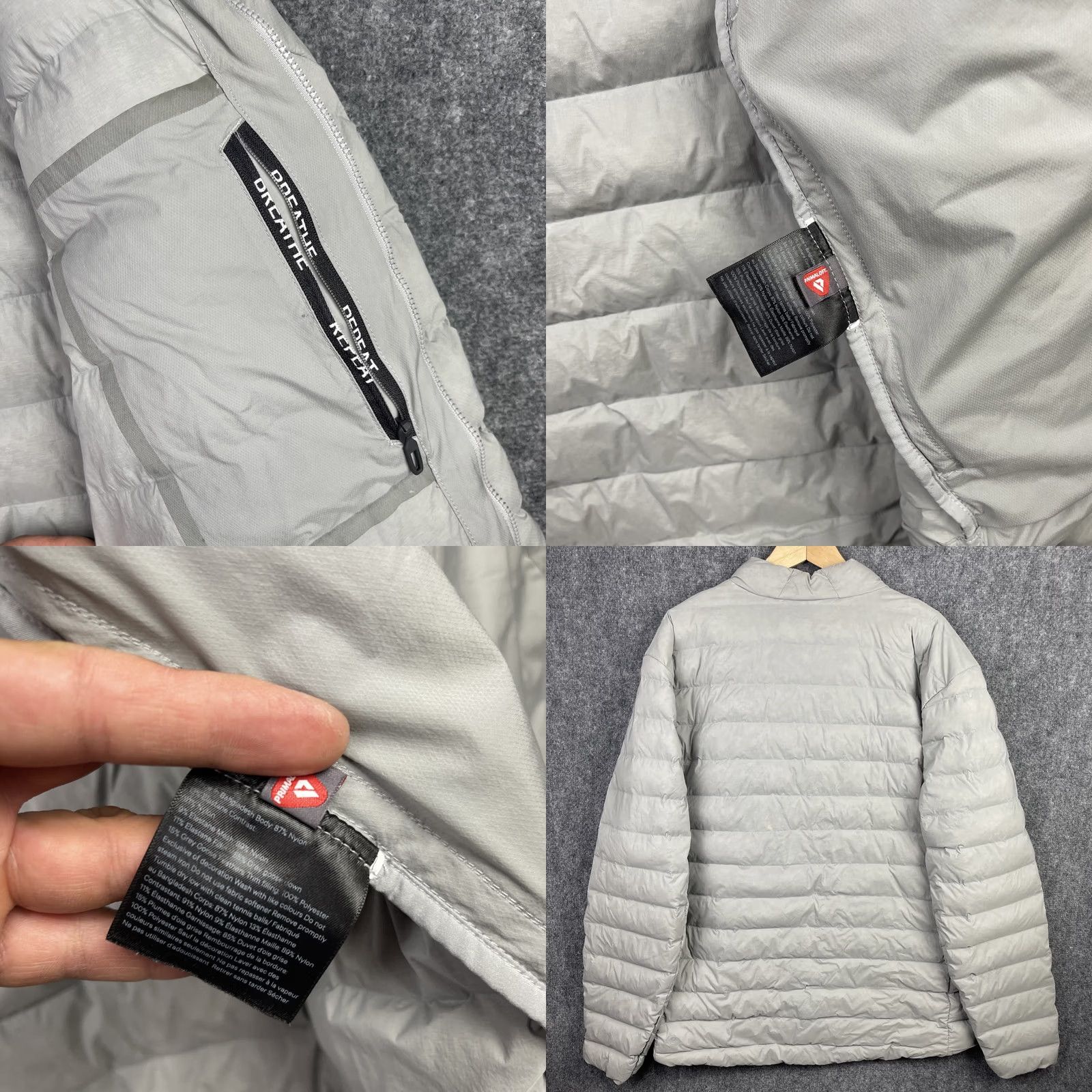 Lululemon Lululemon Navigation Down Jacket Mens 2XL Gray Jacket Size US XXL / EU 58 / 5 - 9 Thumbnail