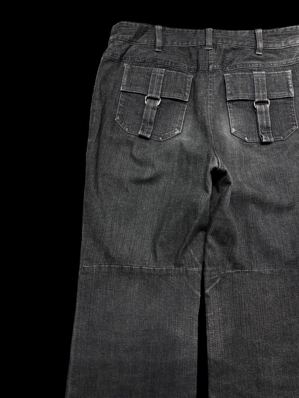 Other BAGGY FLARE Leilian Mudwash Bushpants Sick Distressed Jean Size US 29 - 15 Thumbnail