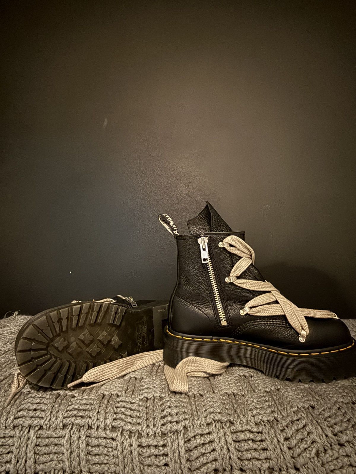 Dr. Martens × Rick Owens Rick Owen dr.marten Size US 11 / EU 44 - 3 Thumbnail